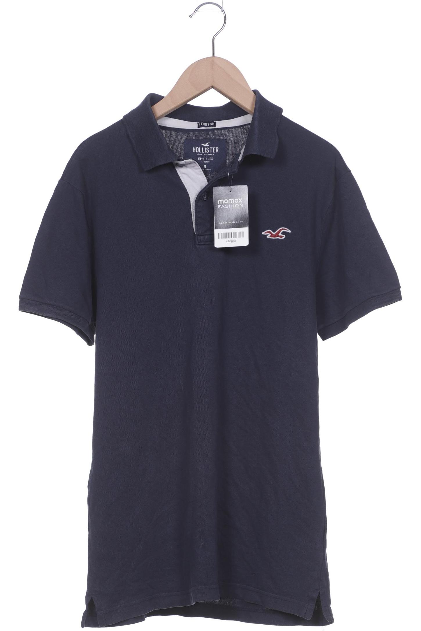 

Hollister Herren Poloshirt, marineblau, Gr. 48