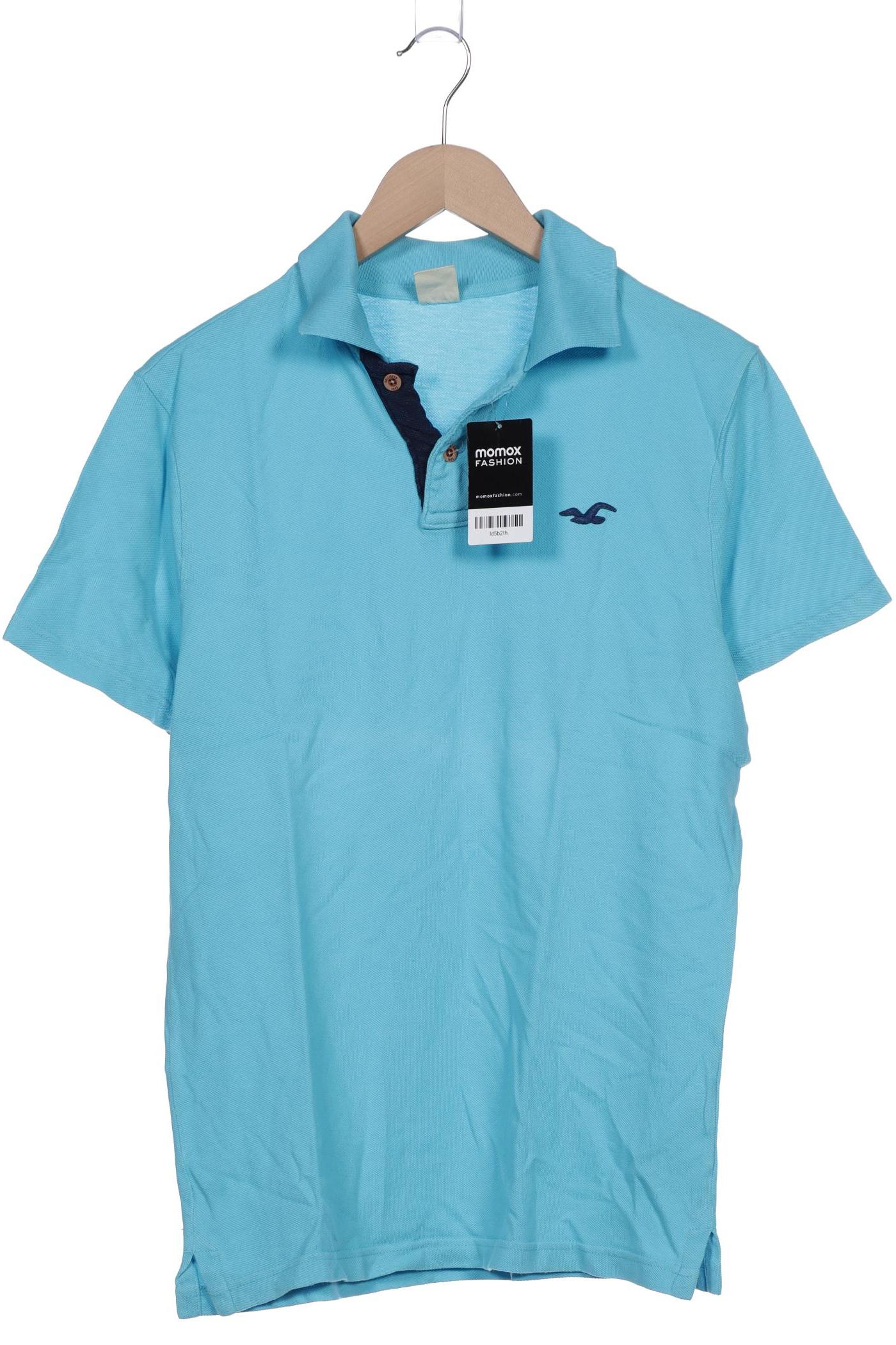 

Hollister Herren Poloshirt, hellblau, Gr. 48