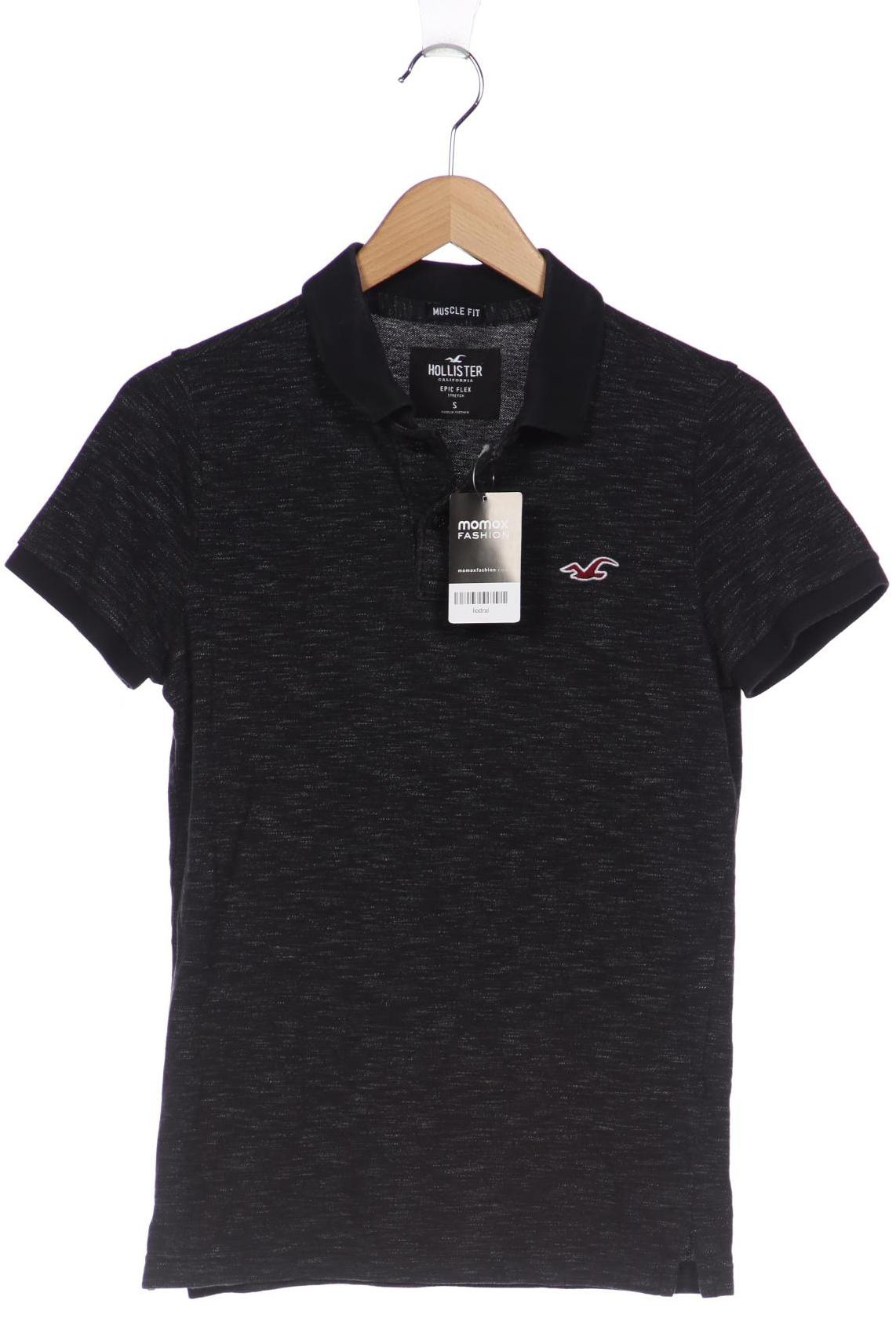 

Hollister Herren Poloshirt, schwarz