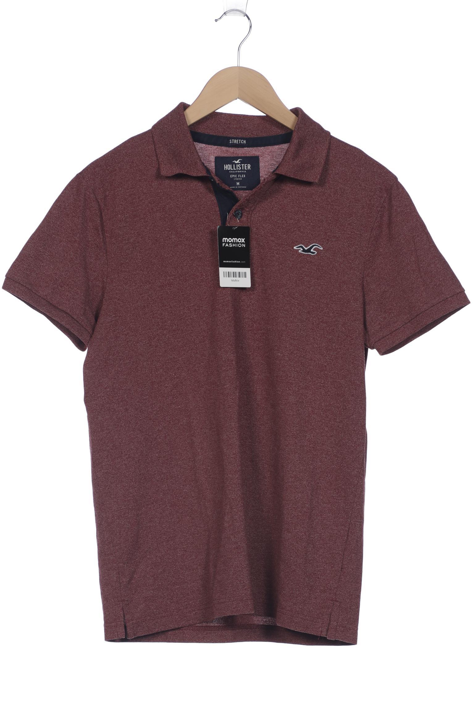 

Hollister Herren Poloshirt, bordeaux, Gr. 48