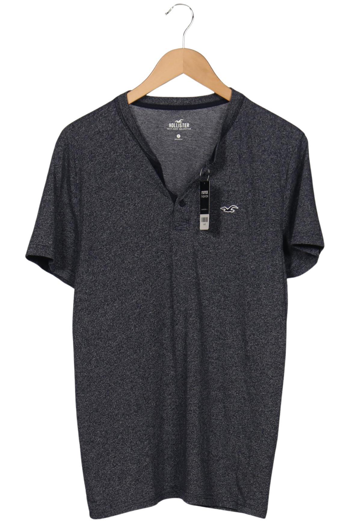 

Hollister Herren Poloshirt, marineblau, Gr. 48
