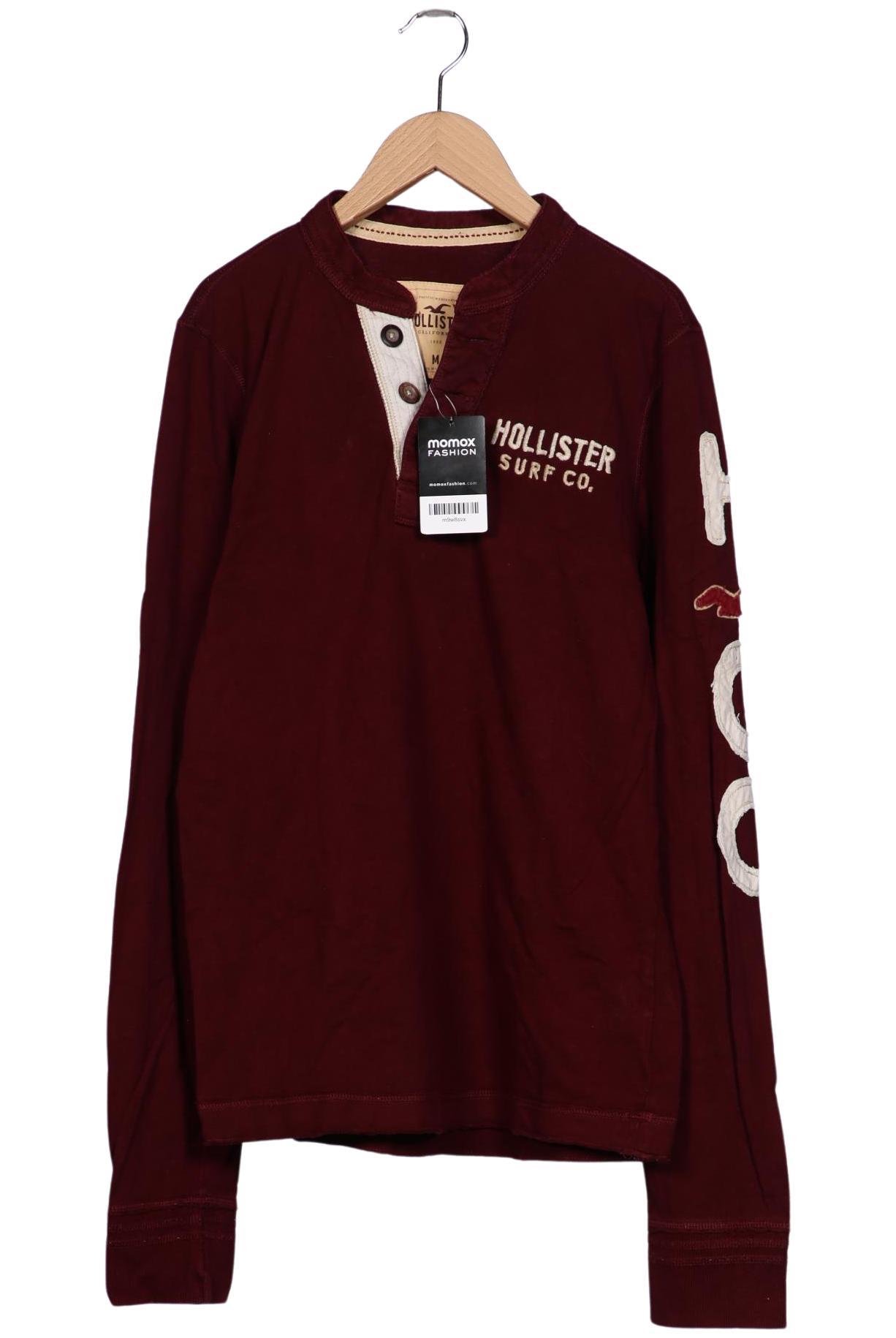 

Hollister Herren Poloshirt, bordeaux, Gr. 48