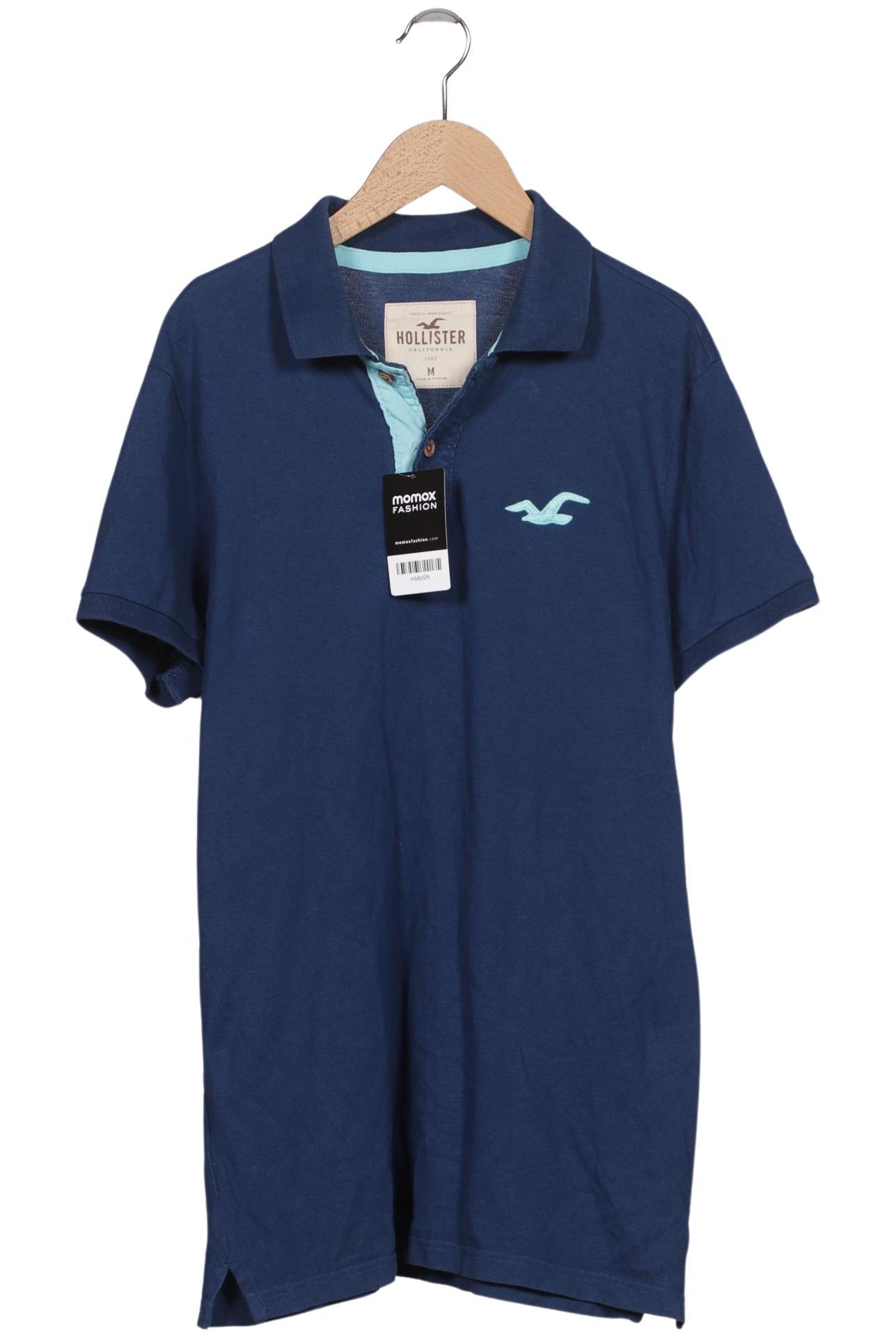 

Hollister Herren Poloshirt, blau, Gr. 48