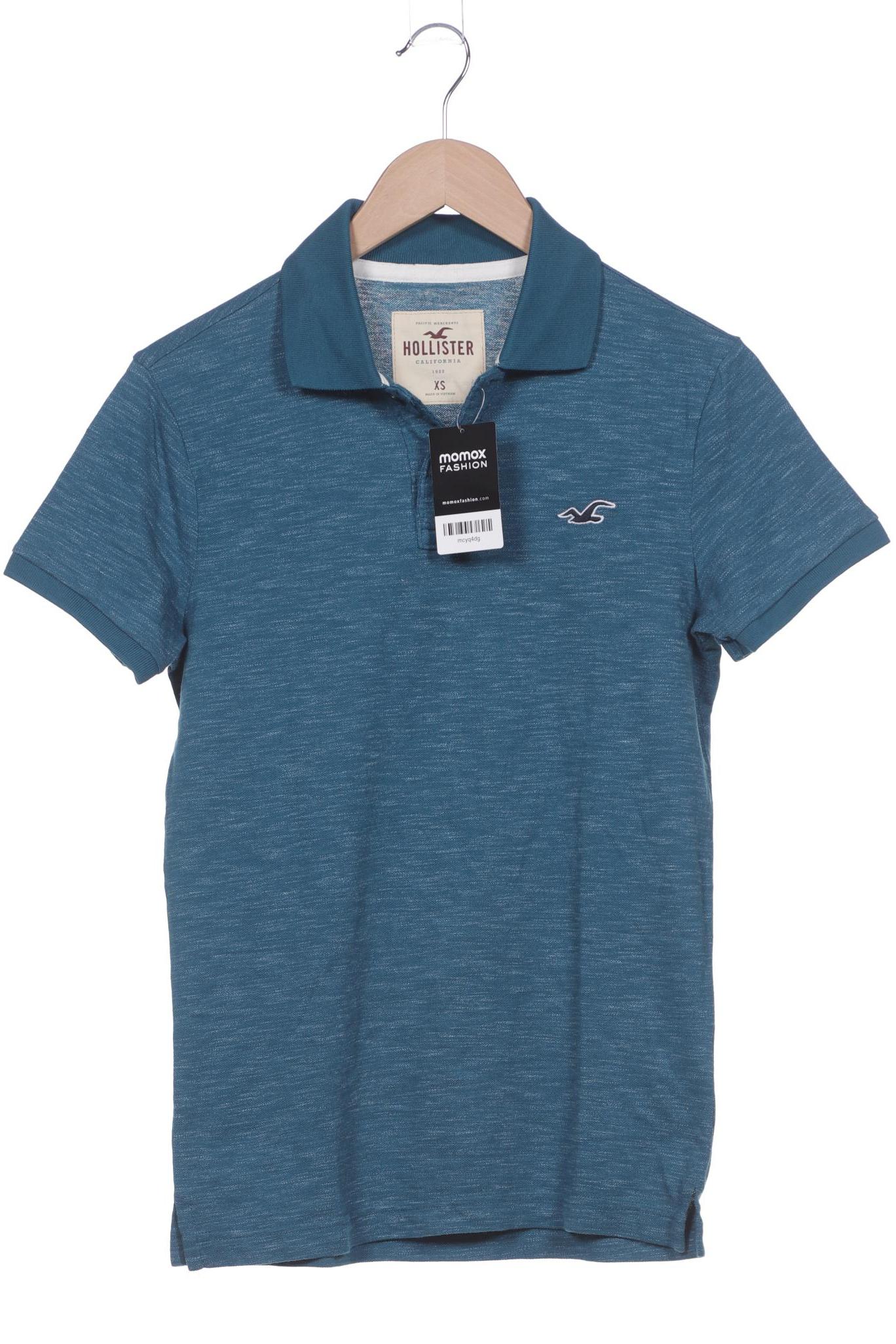 

Hollister Herren Poloshirt, blau, Gr. 44