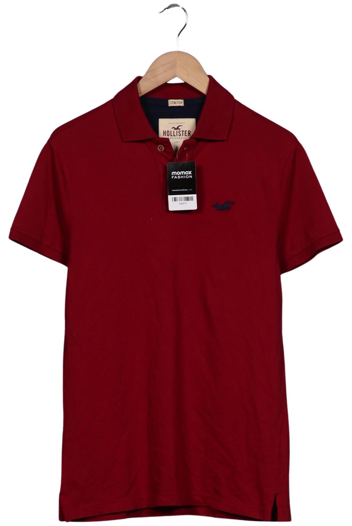 

Hollister Herren Poloshirt, bordeaux, Gr. 46