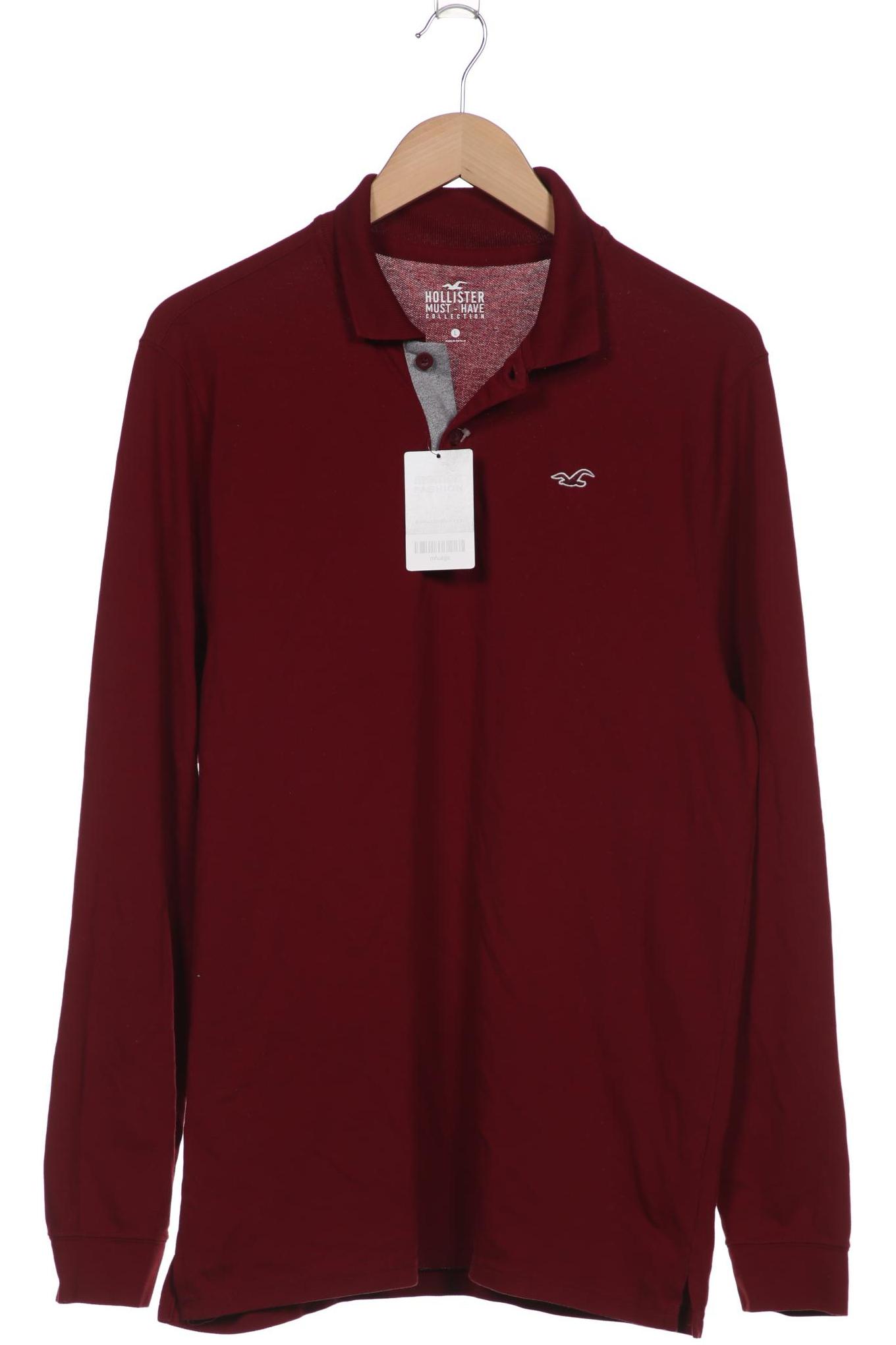 

Hollister Herren Poloshirt, bordeaux