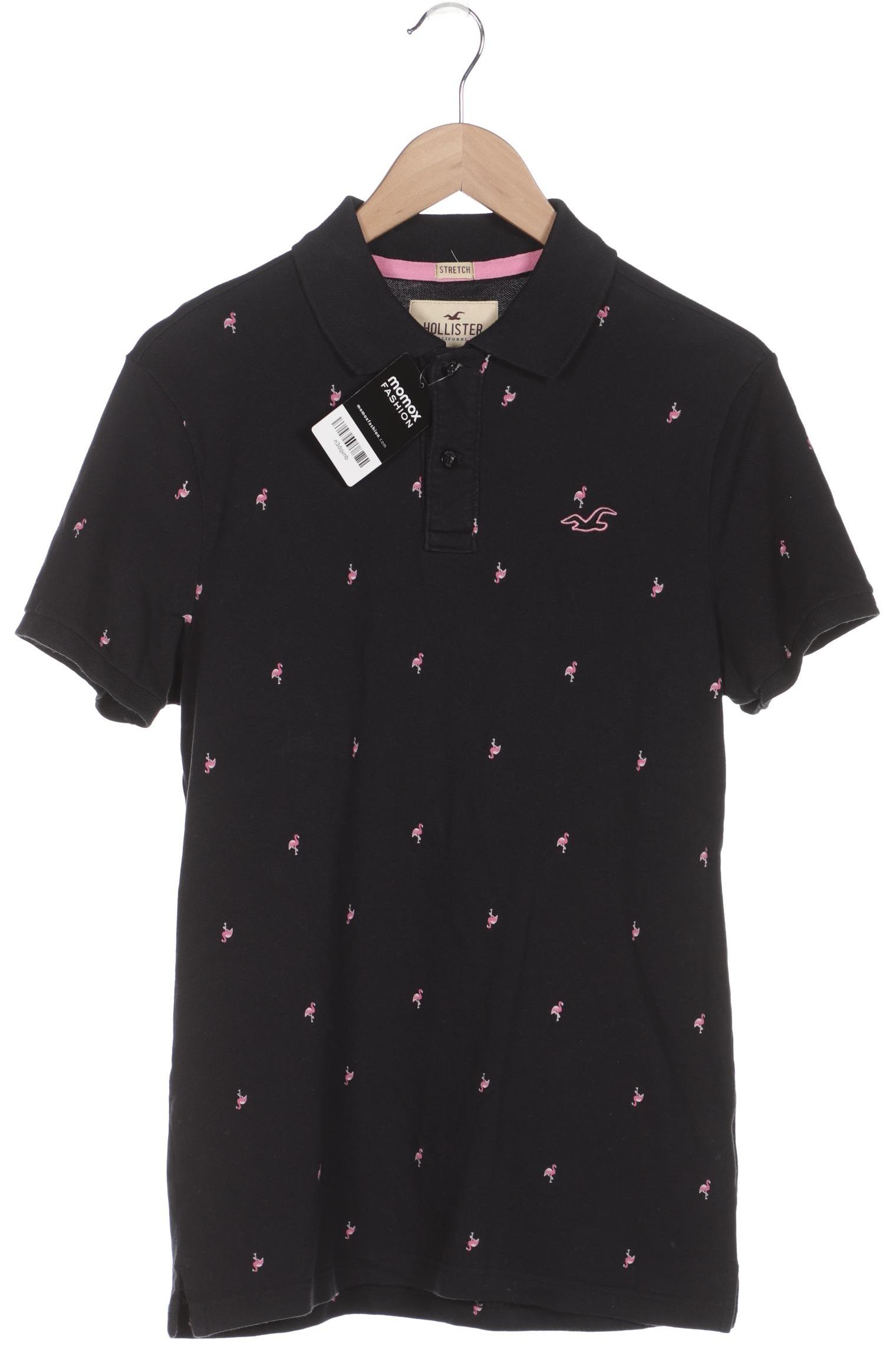 

Hollister Herren Poloshirt, schwarz, Gr. 48