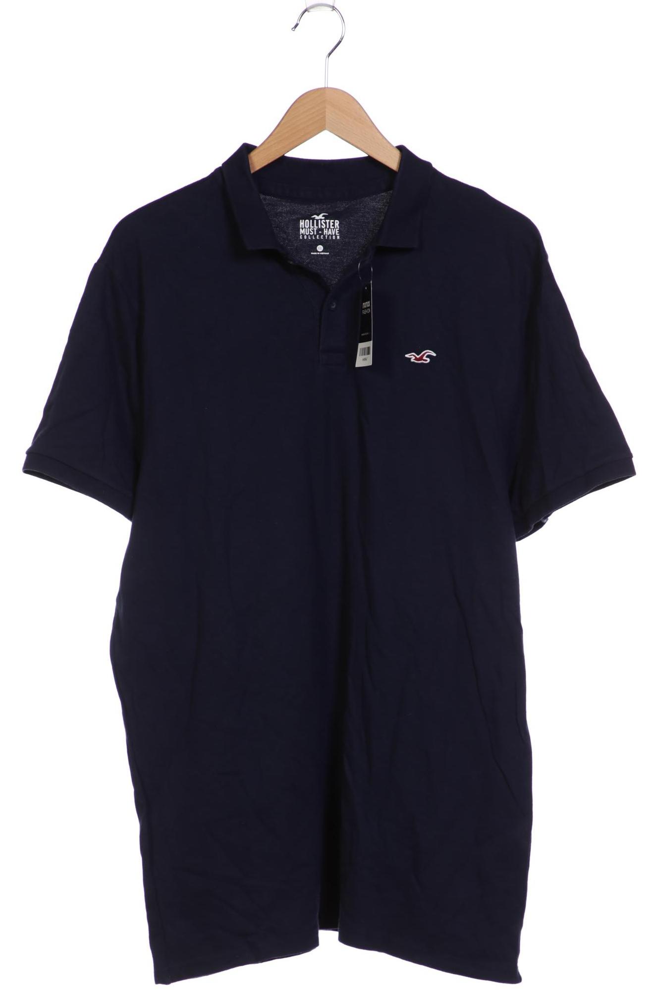 

Hollister Herren Poloshirt, marineblau, Gr. 56