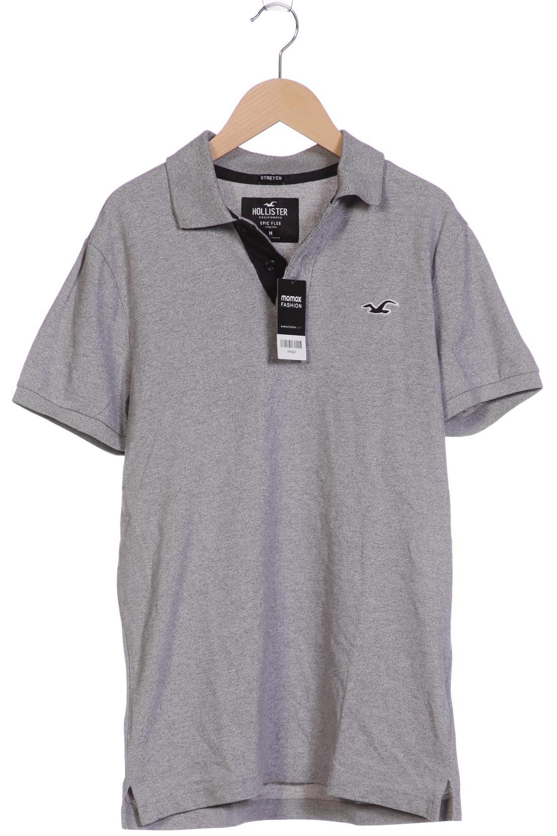

Hollister Herren Poloshirt, grau