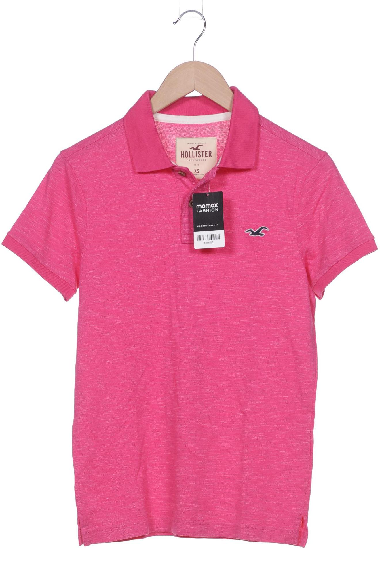 

Hollister Herren Poloshirt, pink, Gr. 44