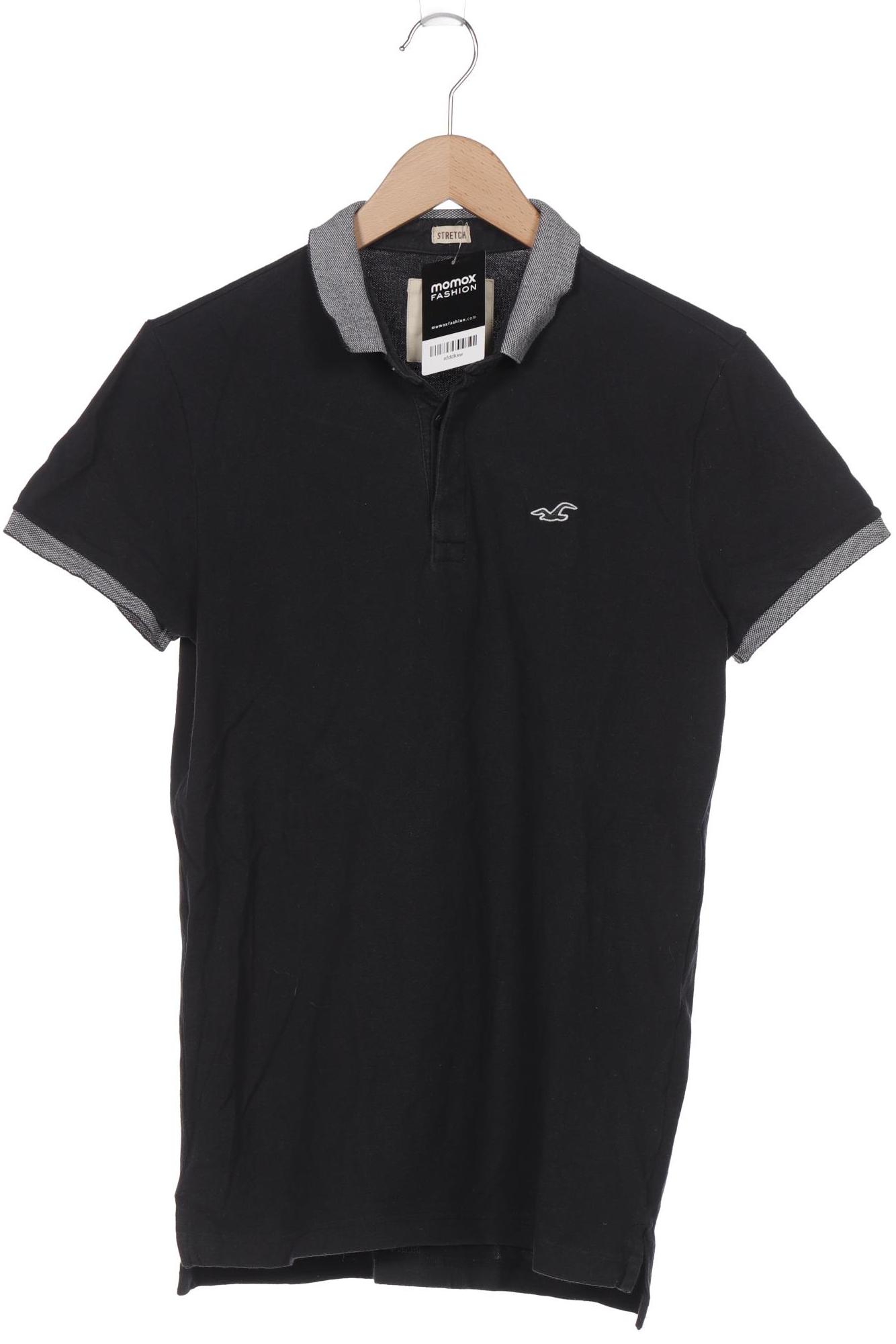 

Hollister Herren Poloshirt, schwarz