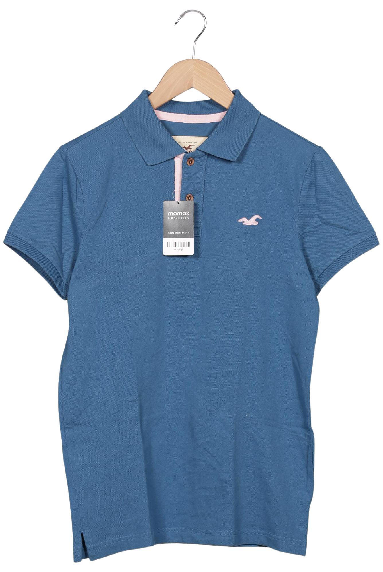 

Hollister Herren Poloshirt, blau, Gr. 44