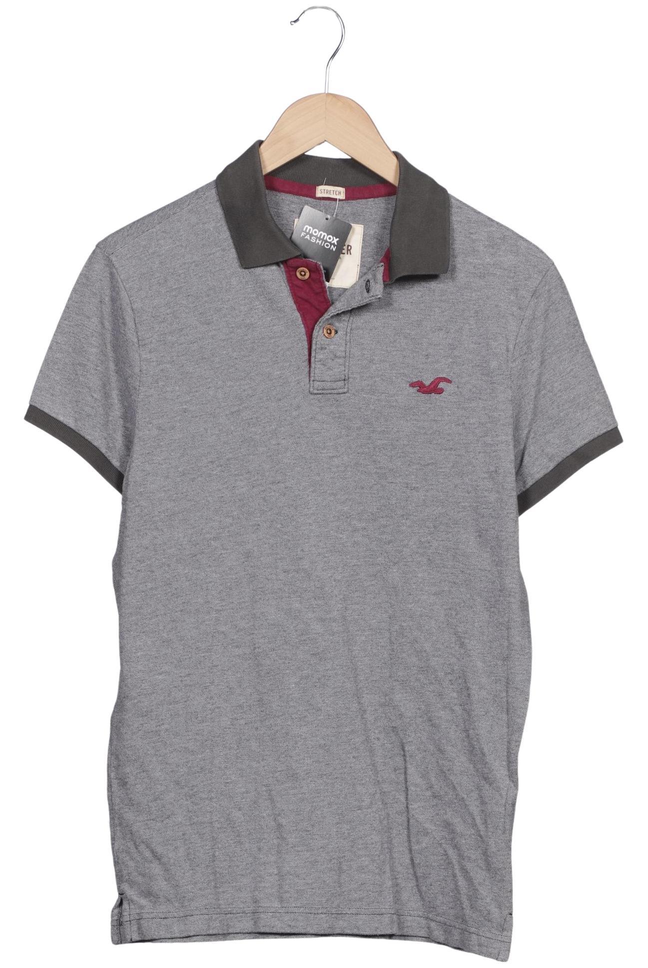 

Hollister Herren Poloshirt, grau, Gr. 46