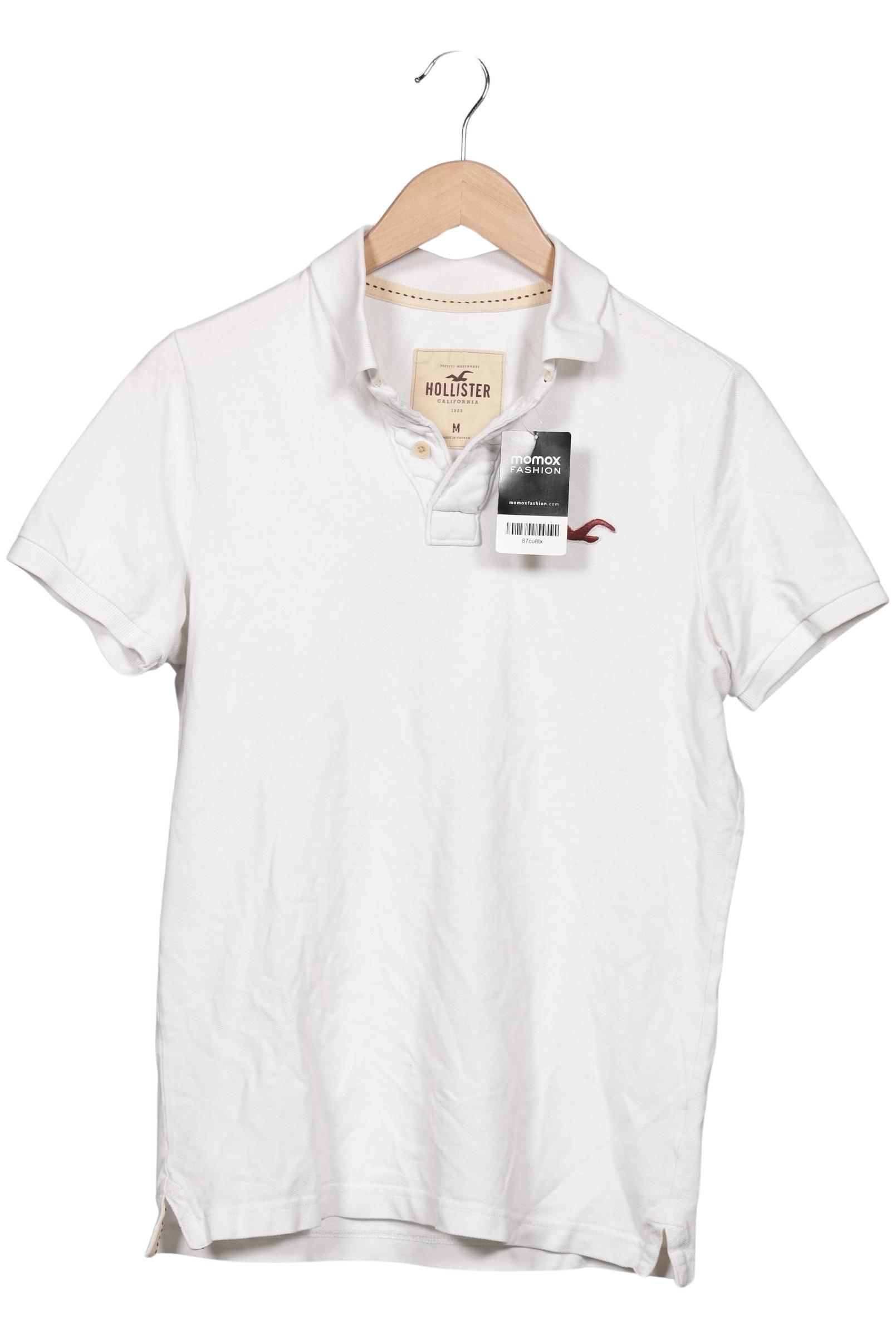 

Hollister Herren Poloshirt, weiß, Gr. 48