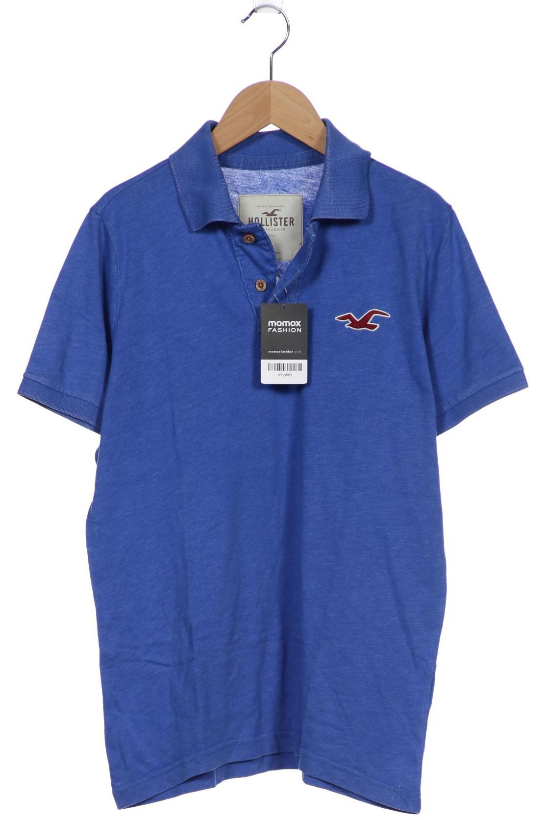 

Hollister Herren Poloshirt, blau