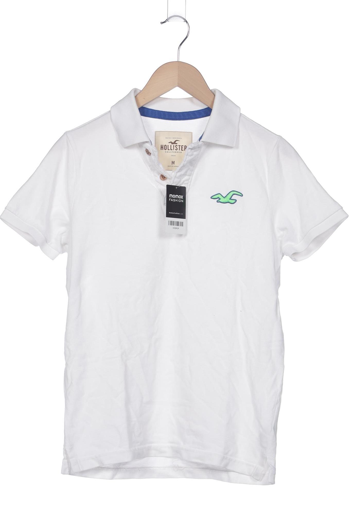 

Hollister Herren Poloshirt, weiß, Gr. 48