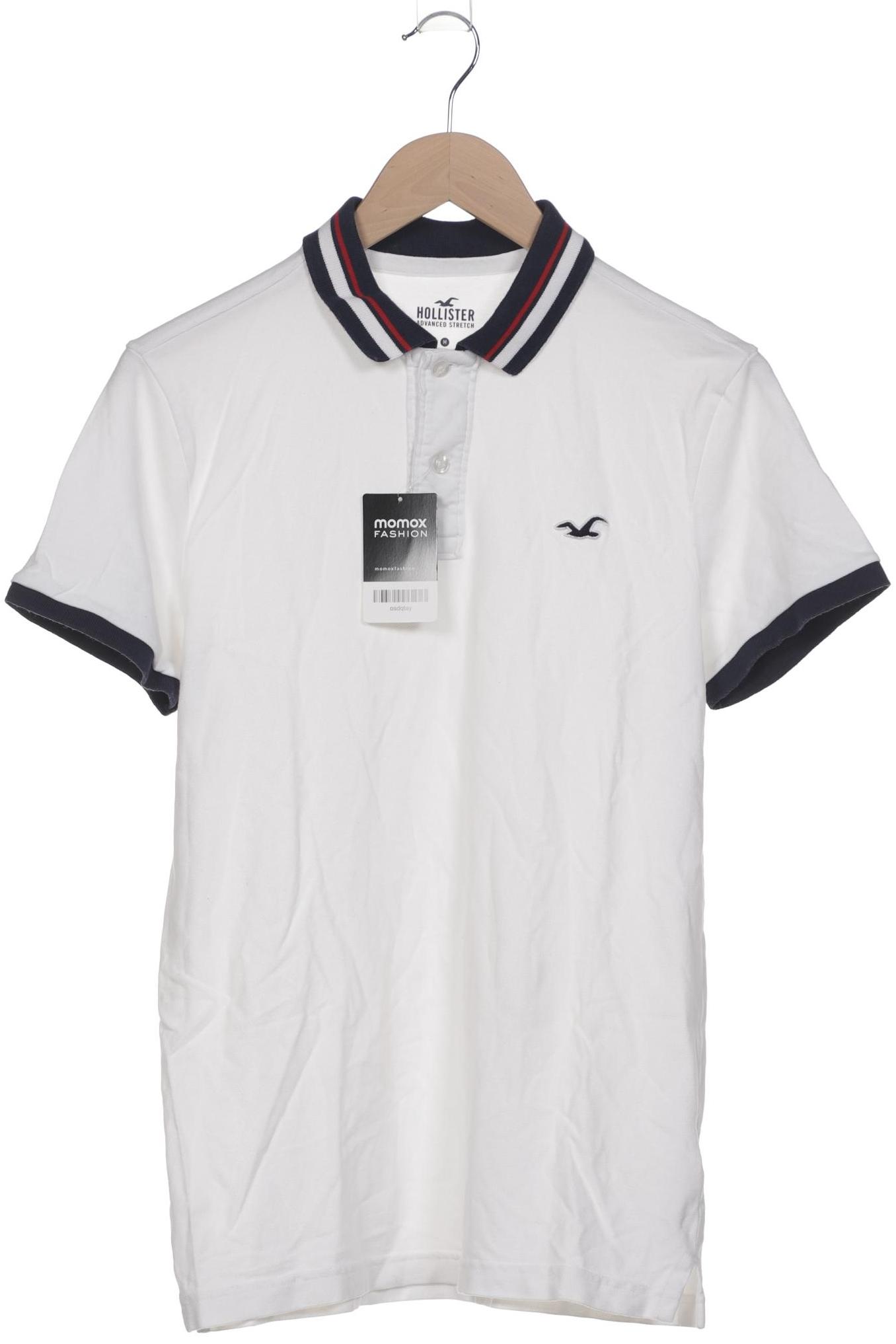 

Hollister Herren Poloshirt, weiß, Gr. 48