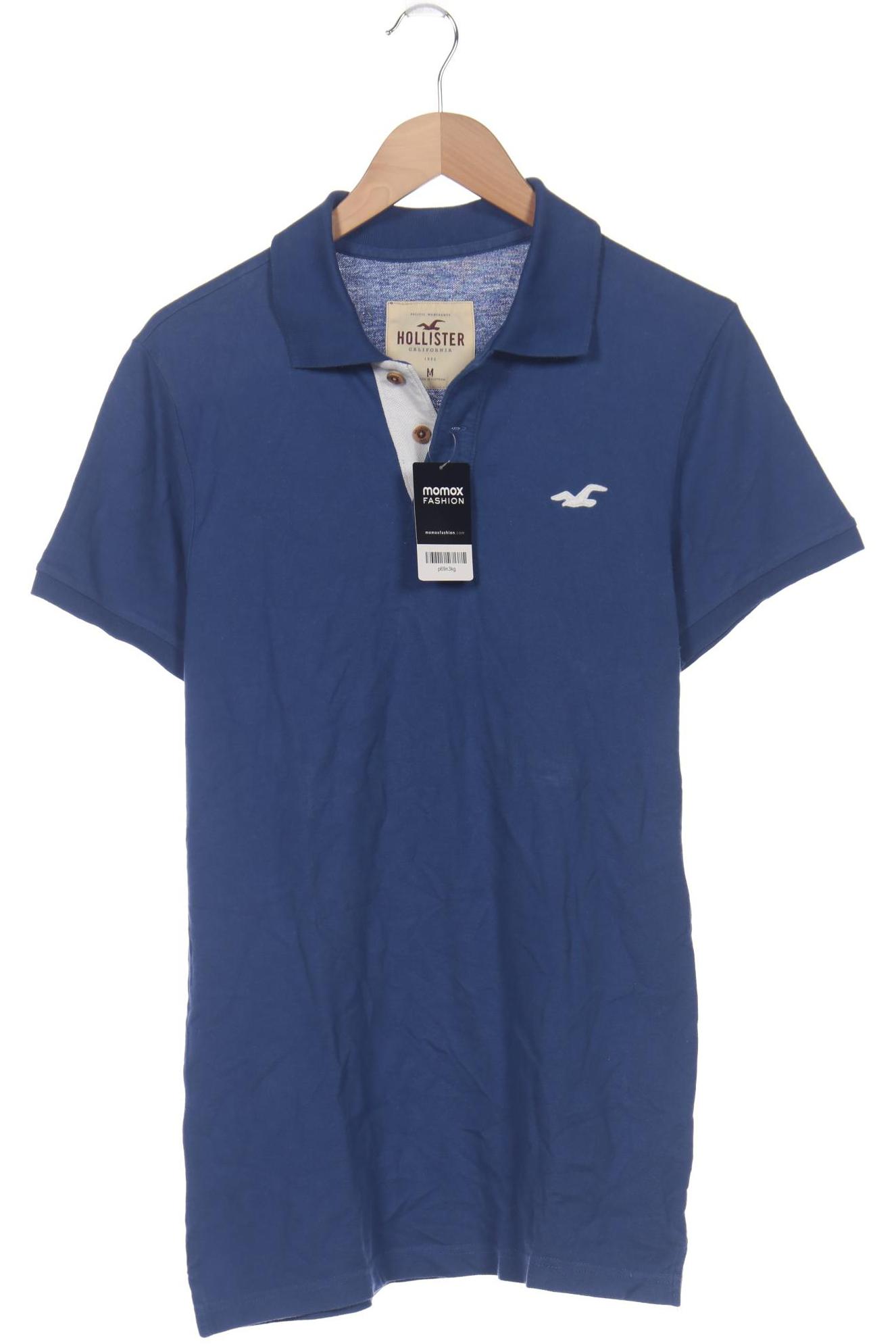 

Hollister Herren Poloshirt, blau, Gr. 48