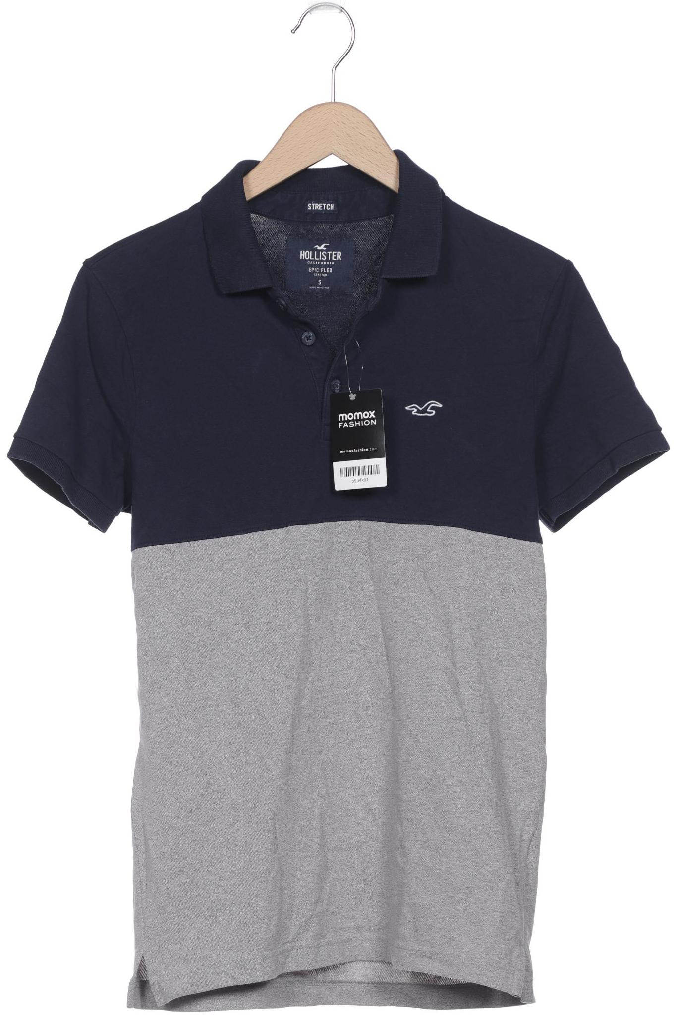 

Hollister Herren Poloshirt, grau