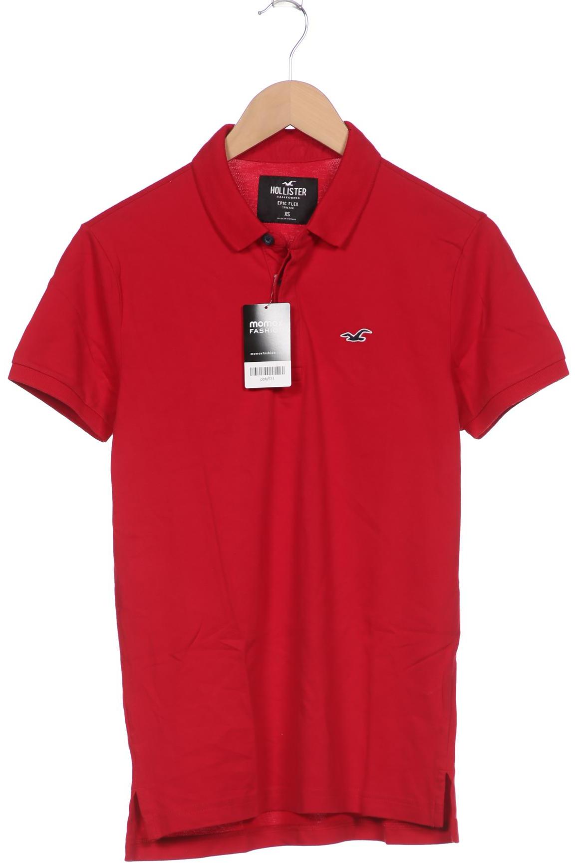 

Hollister Herren Poloshirt, rot, Gr. 44