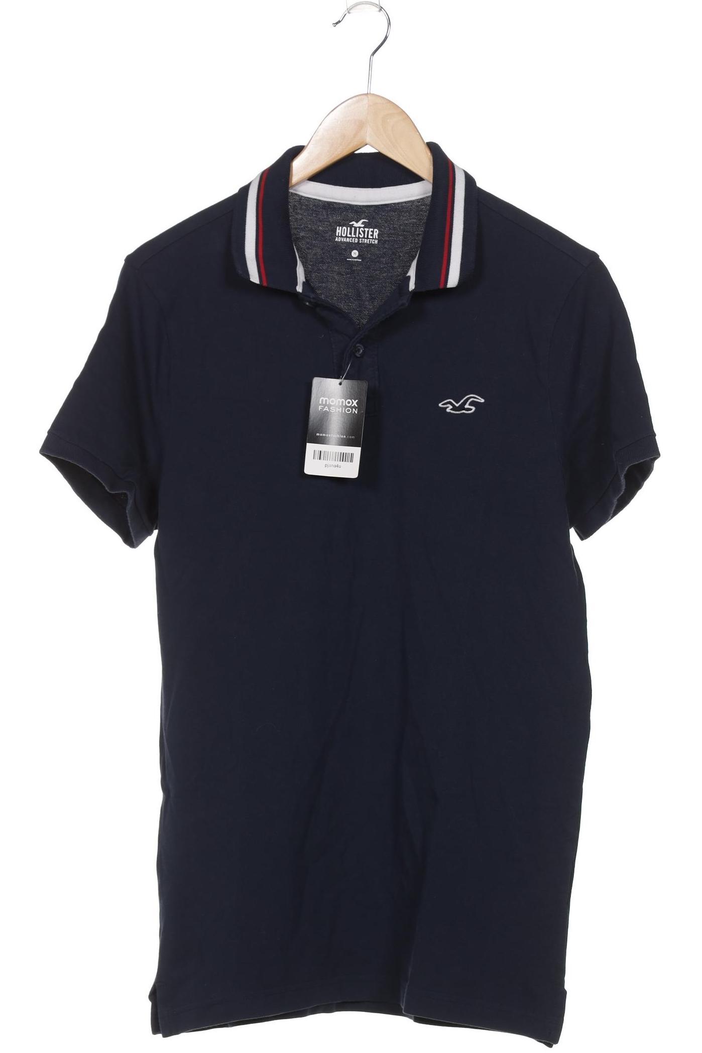 

Hollister Herren Poloshirt, marineblau, Gr. 48