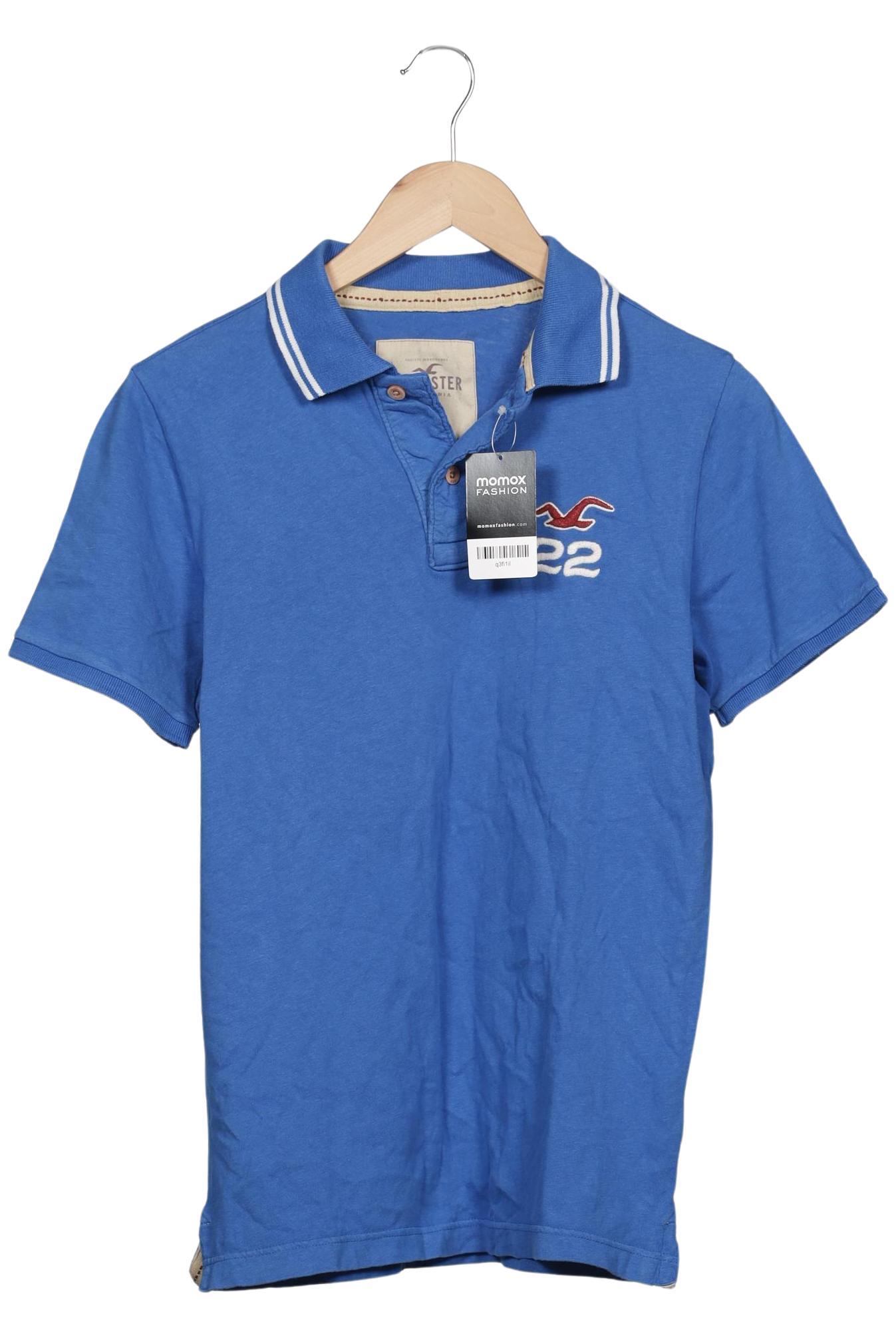 

Hollister Herren Poloshirt, blau, Gr. 48