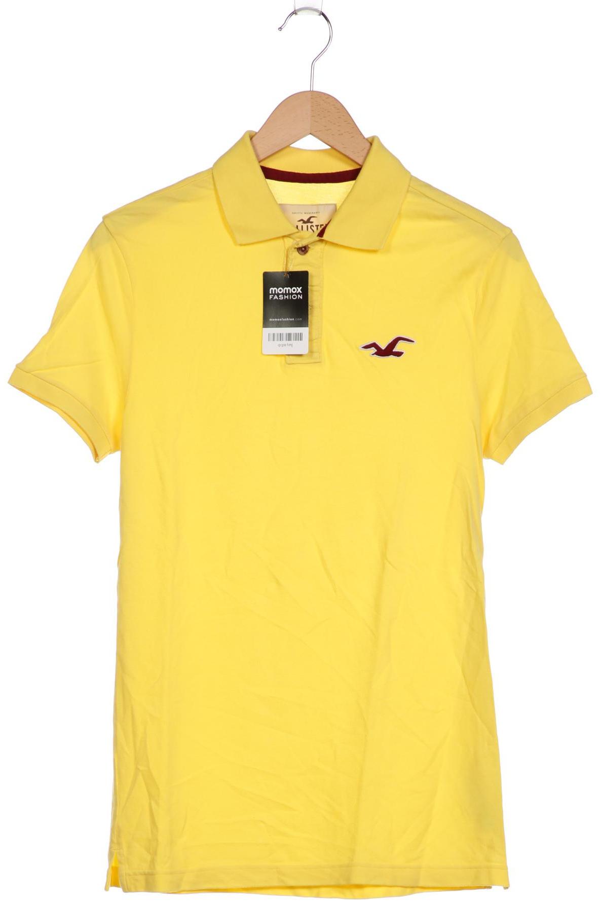 

Hollister Herren Poloshirt, gelb, Gr. 46