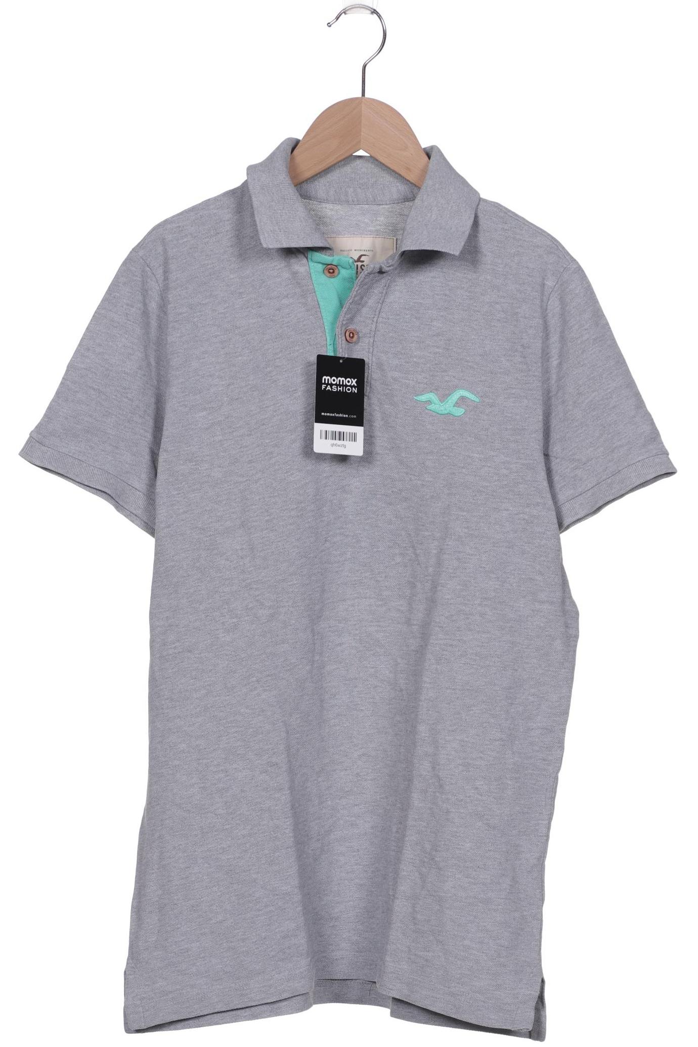 

Hollister Herren Poloshirt, grau