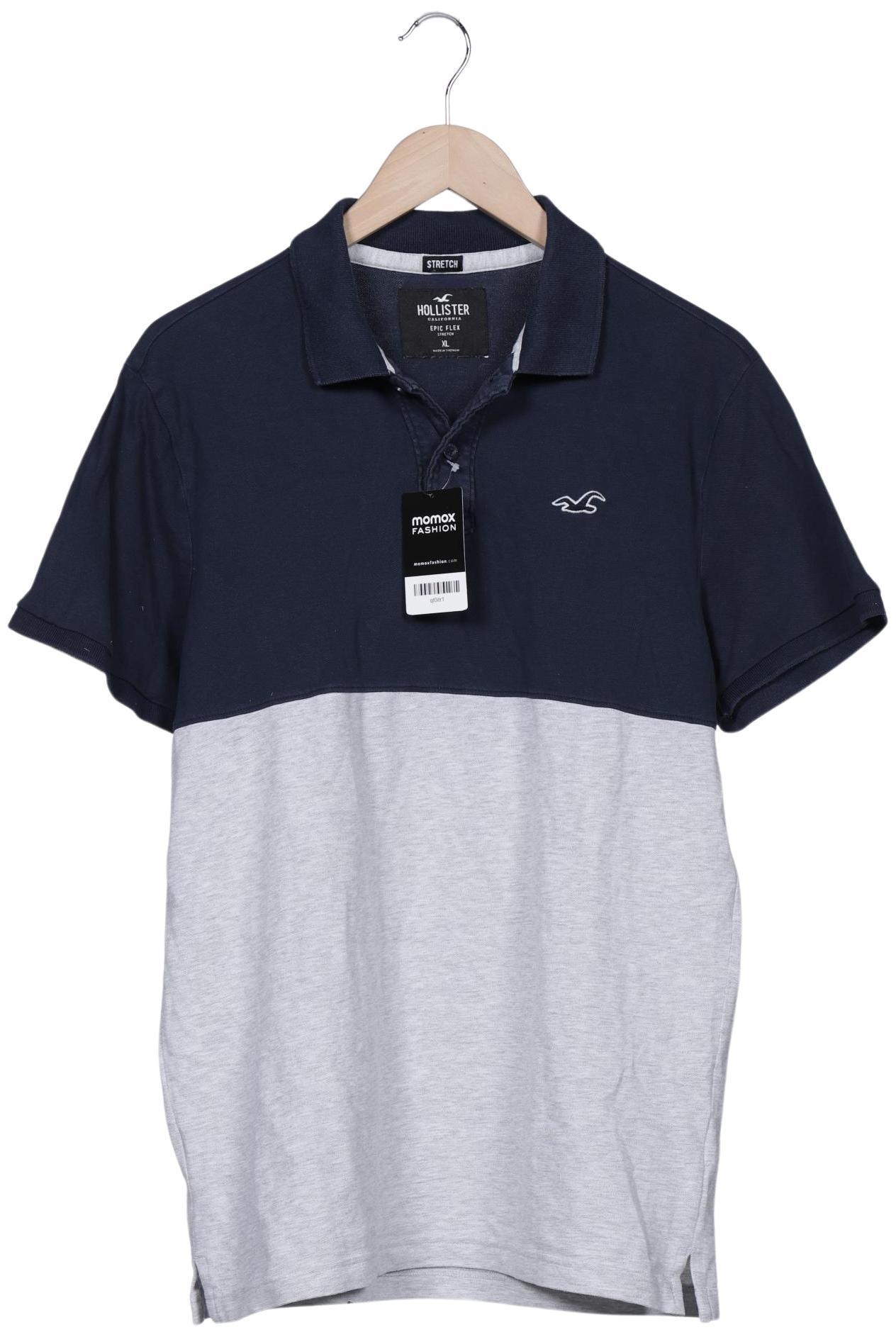 

Hollister Herren Poloshirt, marineblau, Gr. 54