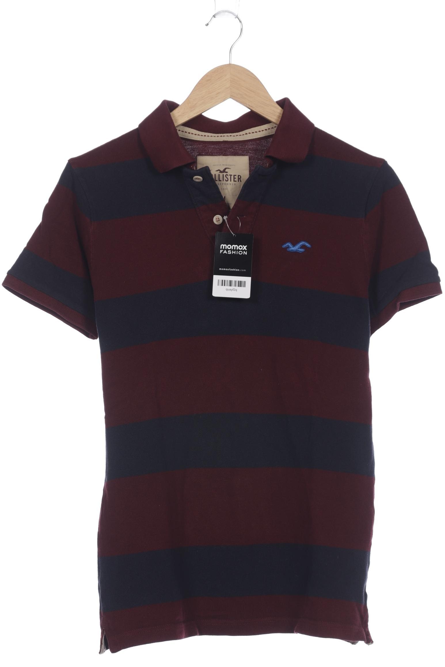 

Hollister Herren Poloshirt, bordeaux, Gr. 48