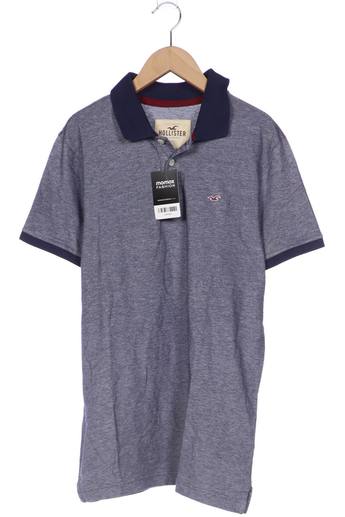

Hollister Herren Poloshirt, blau