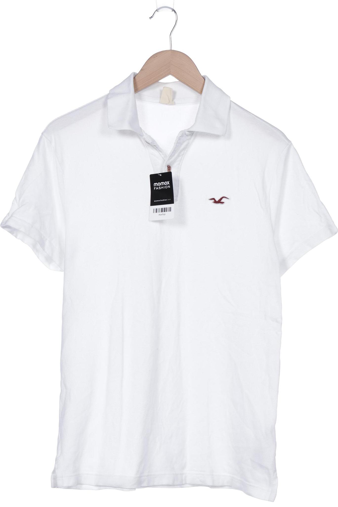 

Hollister Herren Poloshirt, weiß, Gr. 46