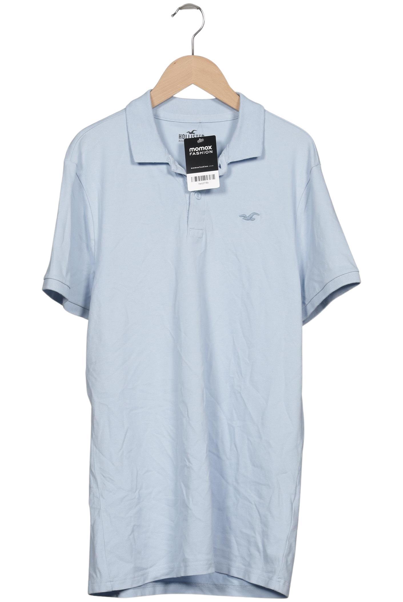 

Hollister Herren Poloshirt, hellblau, Gr. 48