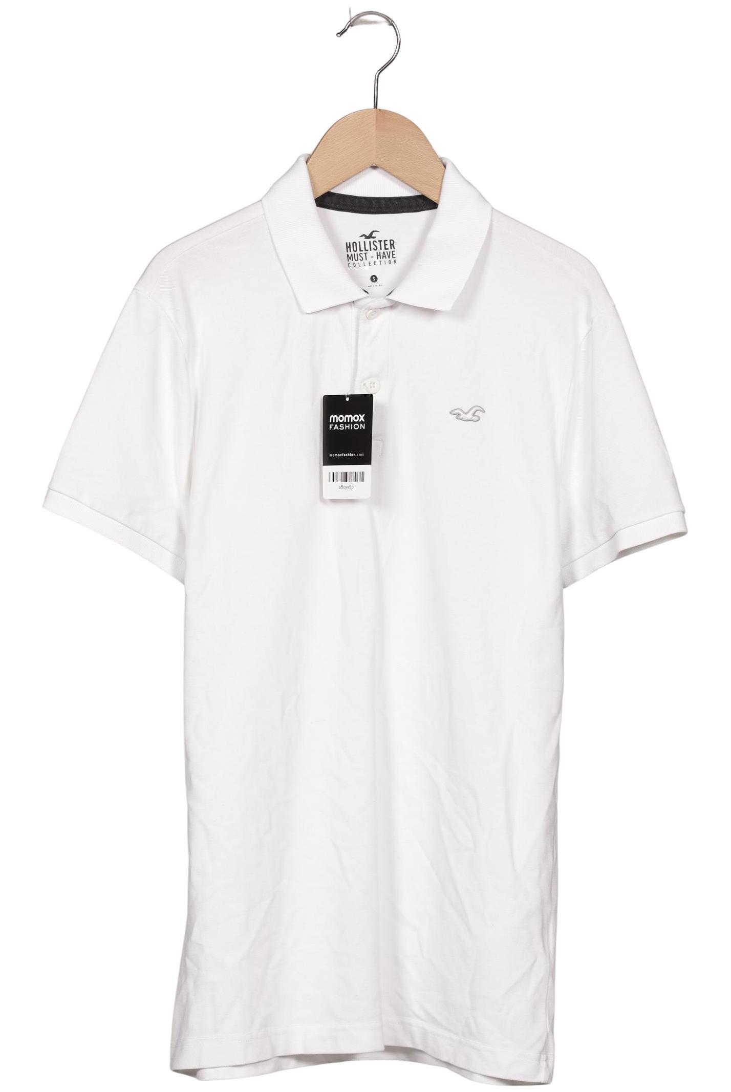 

Hollister Herren Poloshirt, weiß, Gr. 46