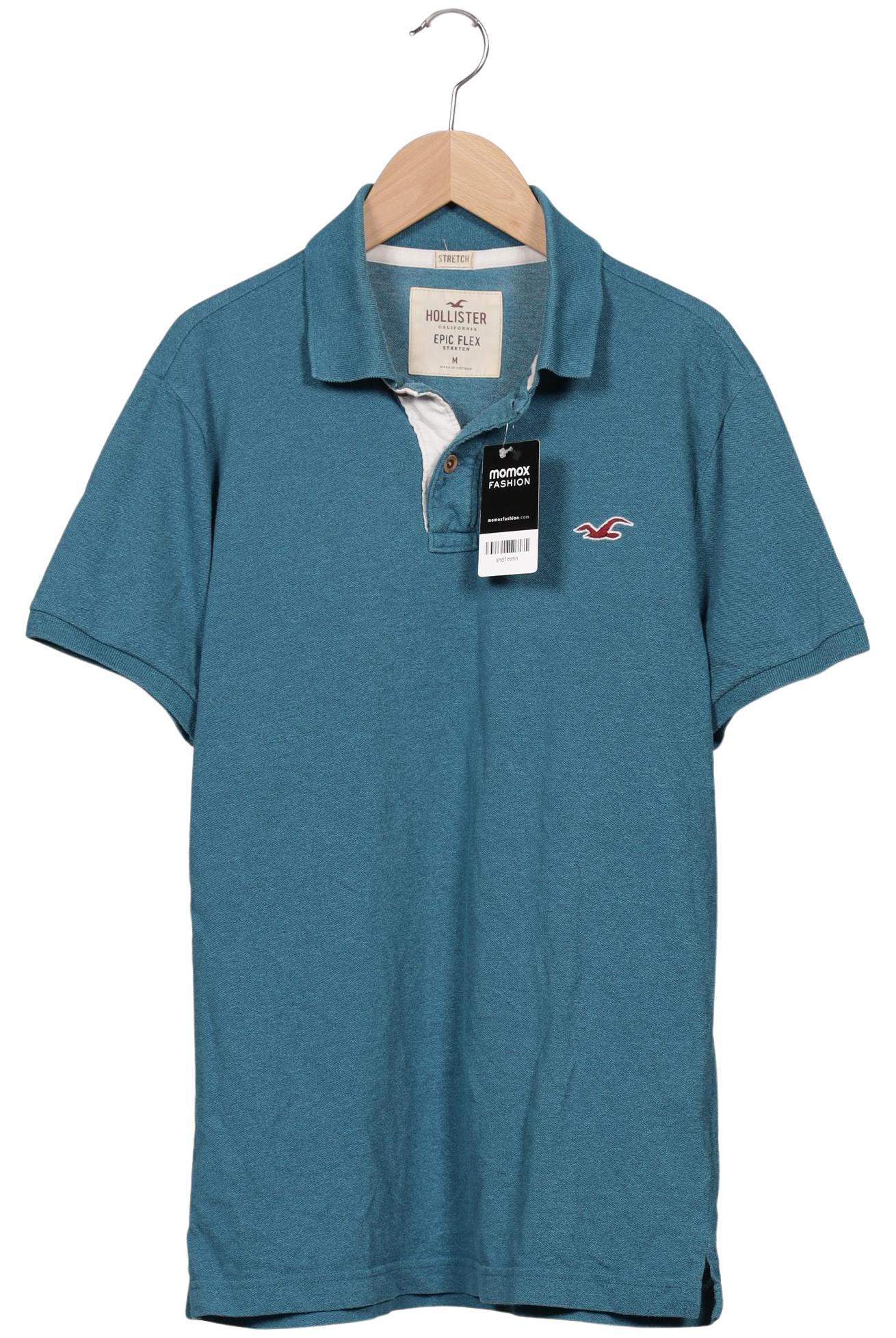 

Hollister Herren Poloshirt, türkis, Gr. 48