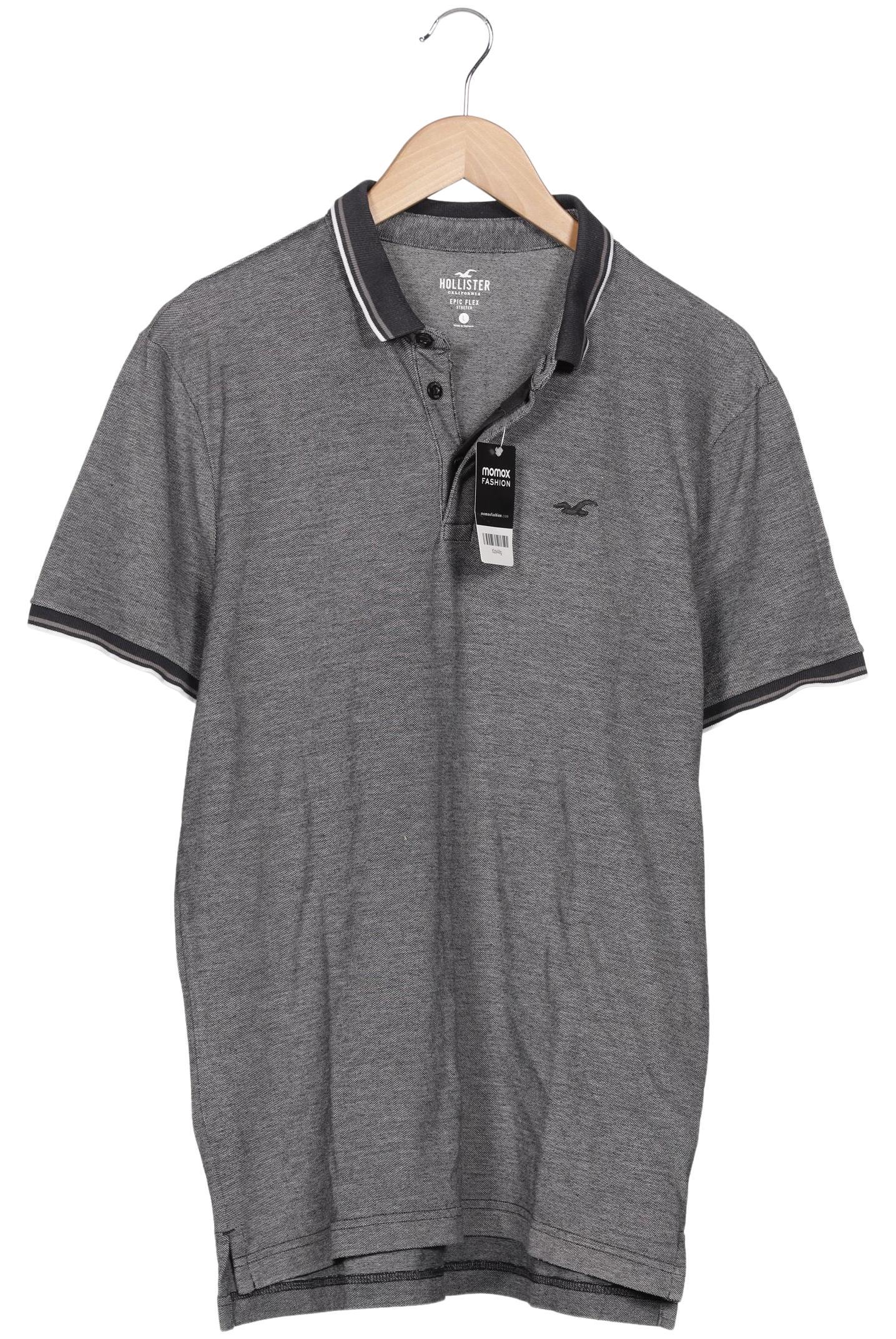 

Hollister Herren Poloshirt, grau, Gr. 52