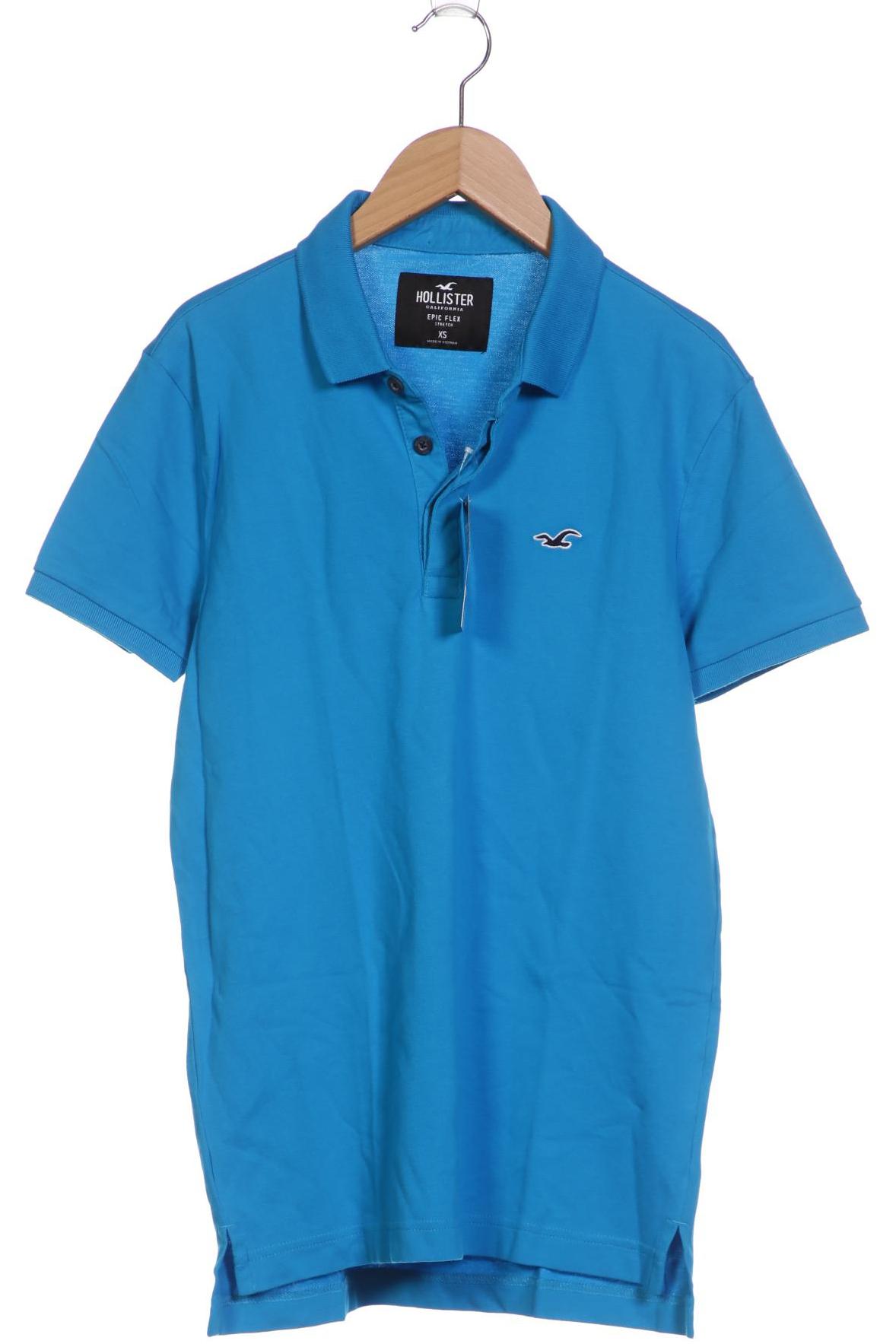 

Hollister Herren Poloshirt, blau