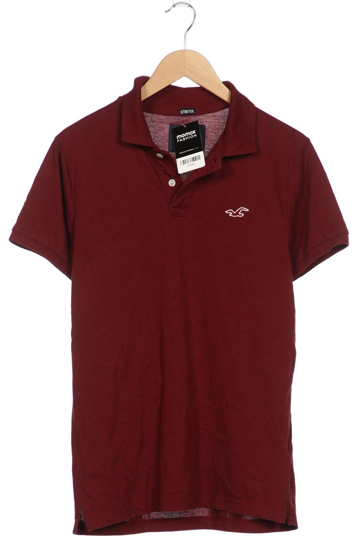 

Hollister Herren Poloshirt, bordeaux, Gr. 48