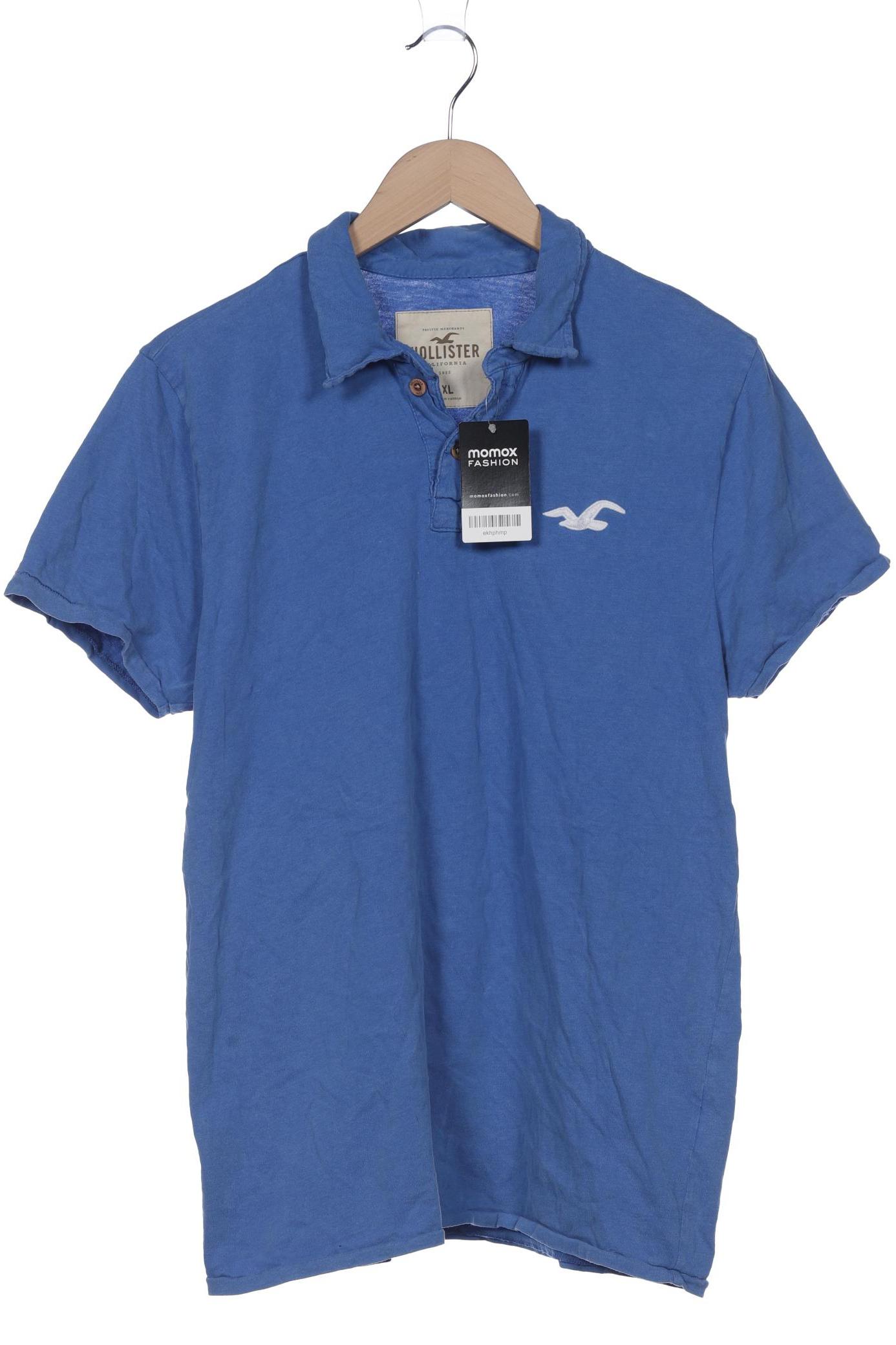 

Hollister Herren Poloshirt, blau, Gr. 54