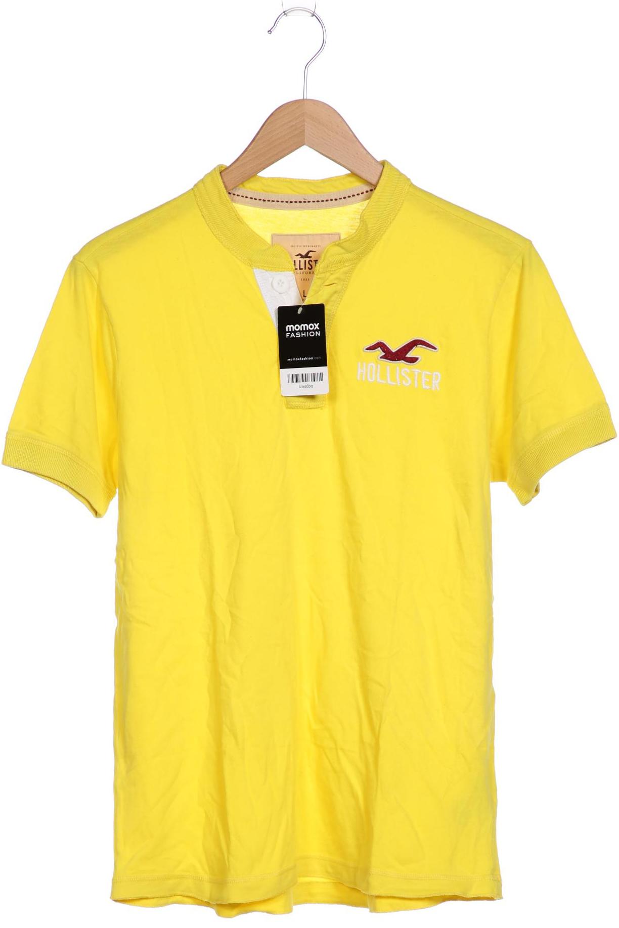 

Hollister Herren Poloshirt, gelb