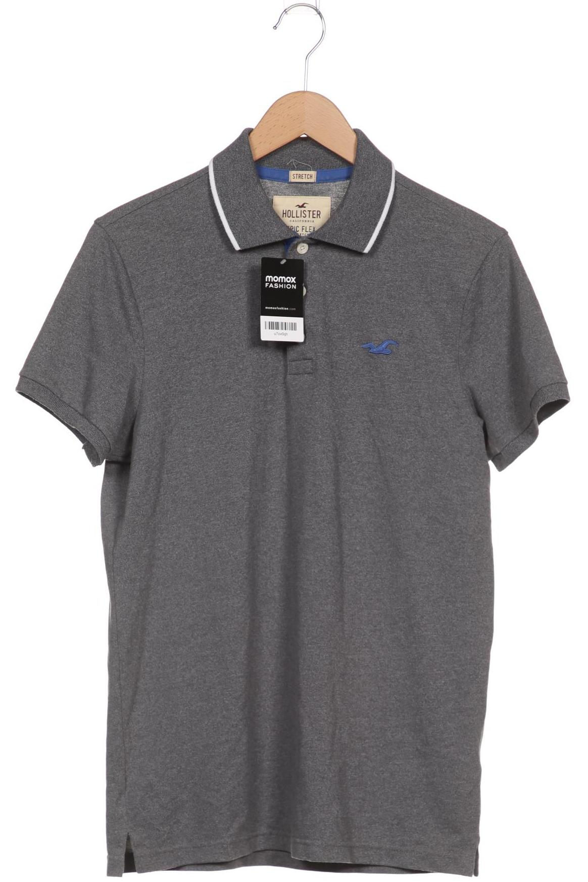 

Hollister Herren Poloshirt, grau, Gr. 48
