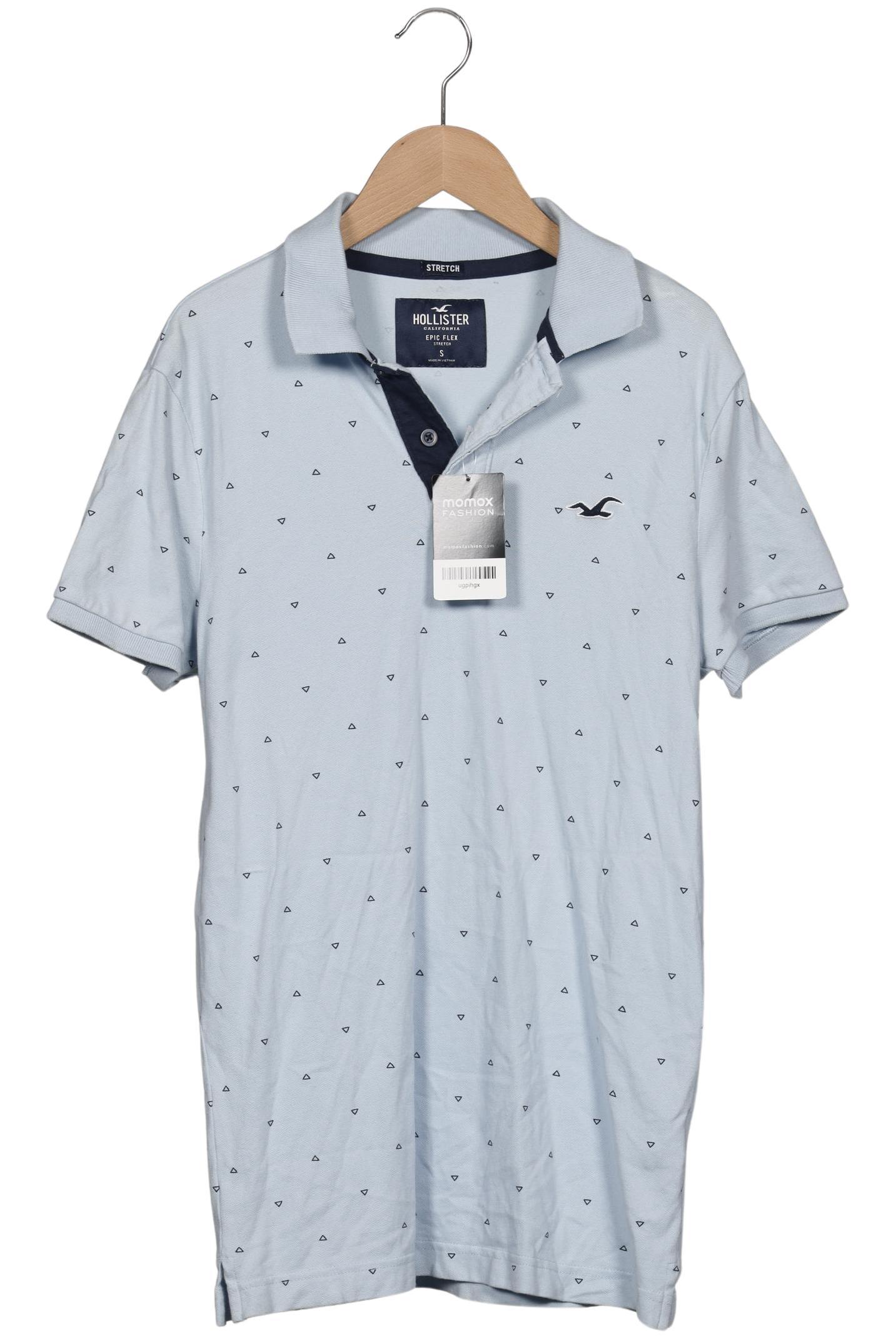 

Hollister Herren Poloshirt, hellblau, Gr. 46