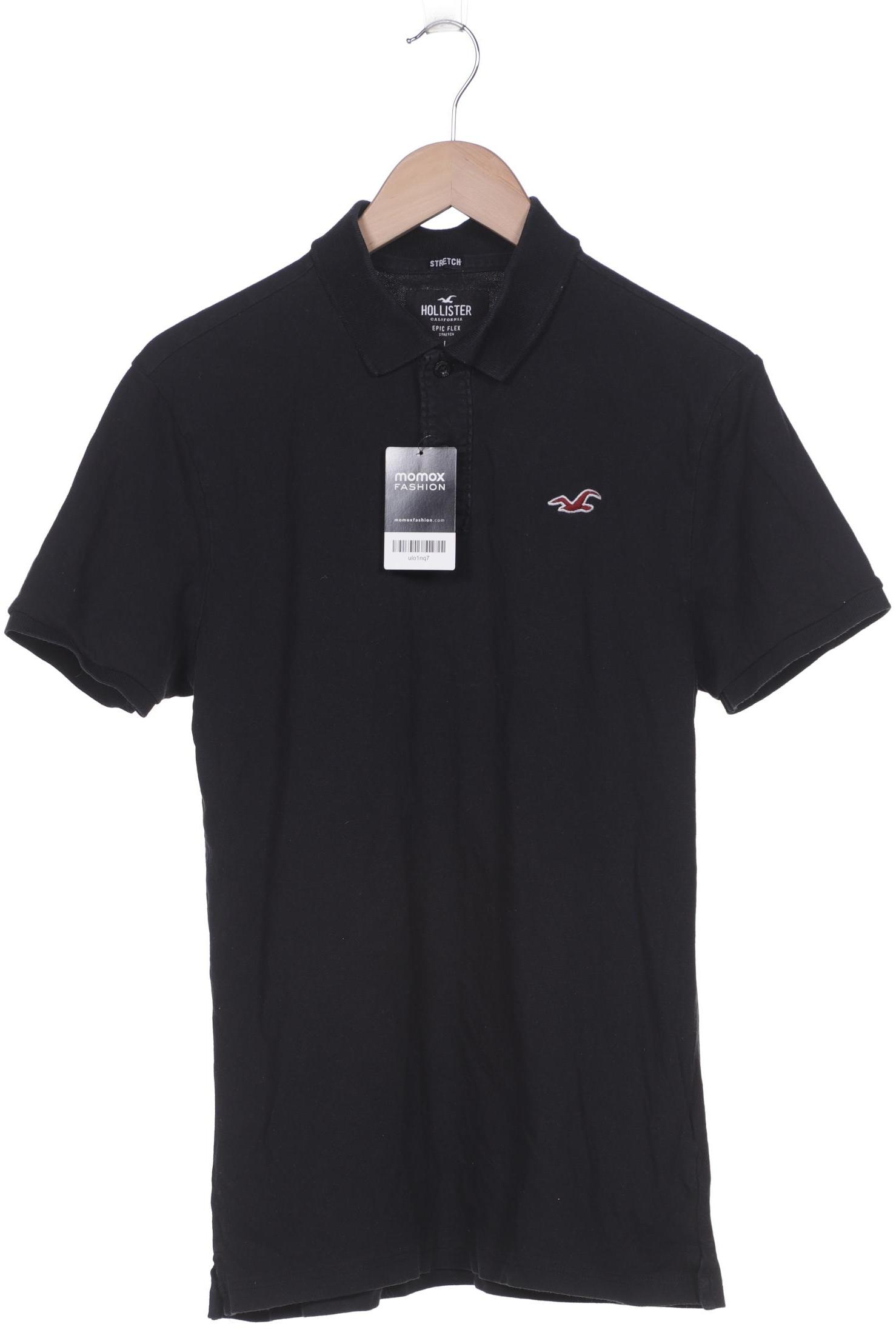 

Hollister Herren Poloshirt, schwarz