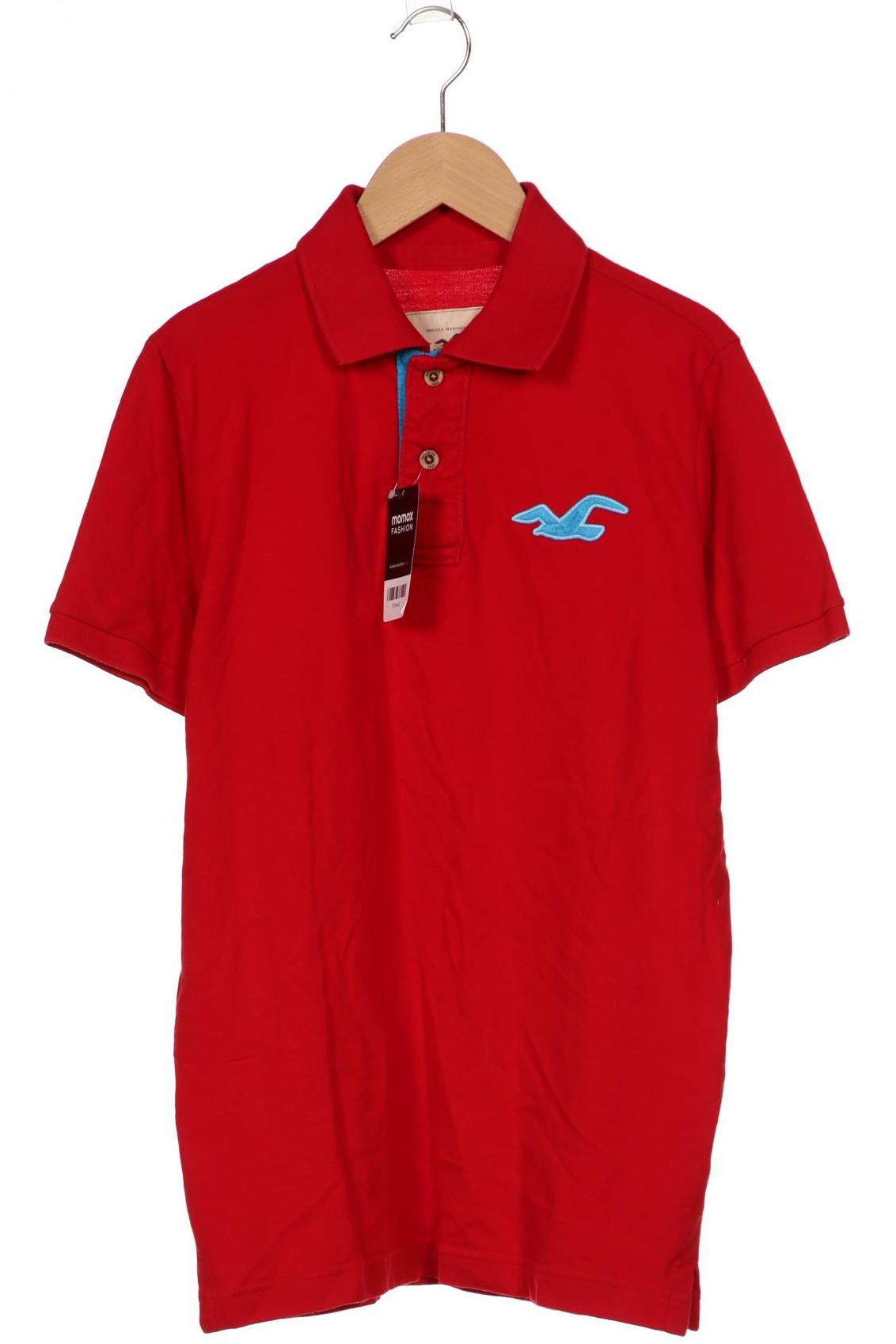 

Hollister Herren Poloshirt, rot
