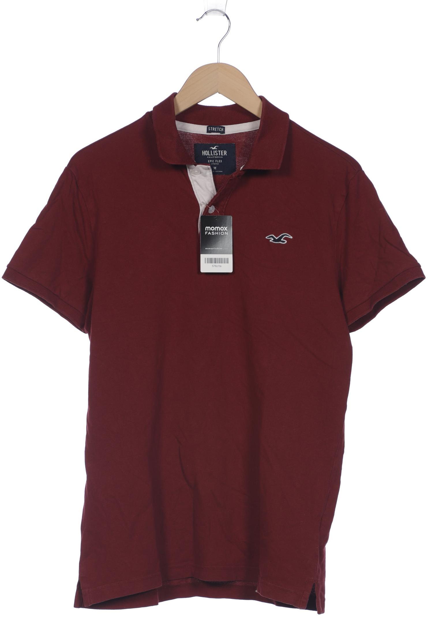 

Hollister Herren Poloshirt, bordeaux, Gr. 48