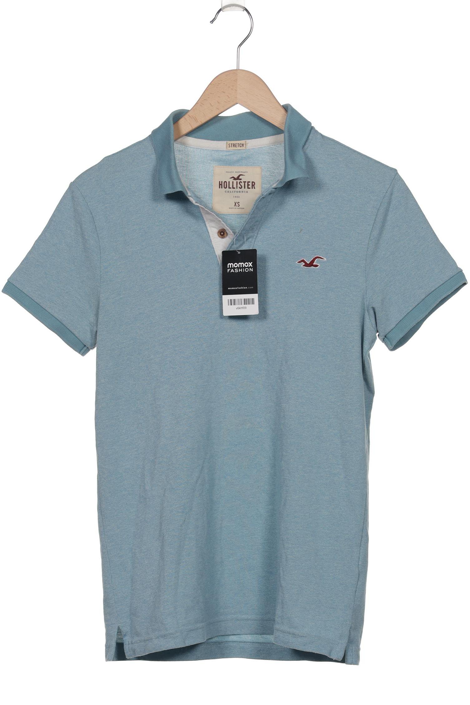 

Hollister Herren Poloshirt, hellblau, Gr. 44