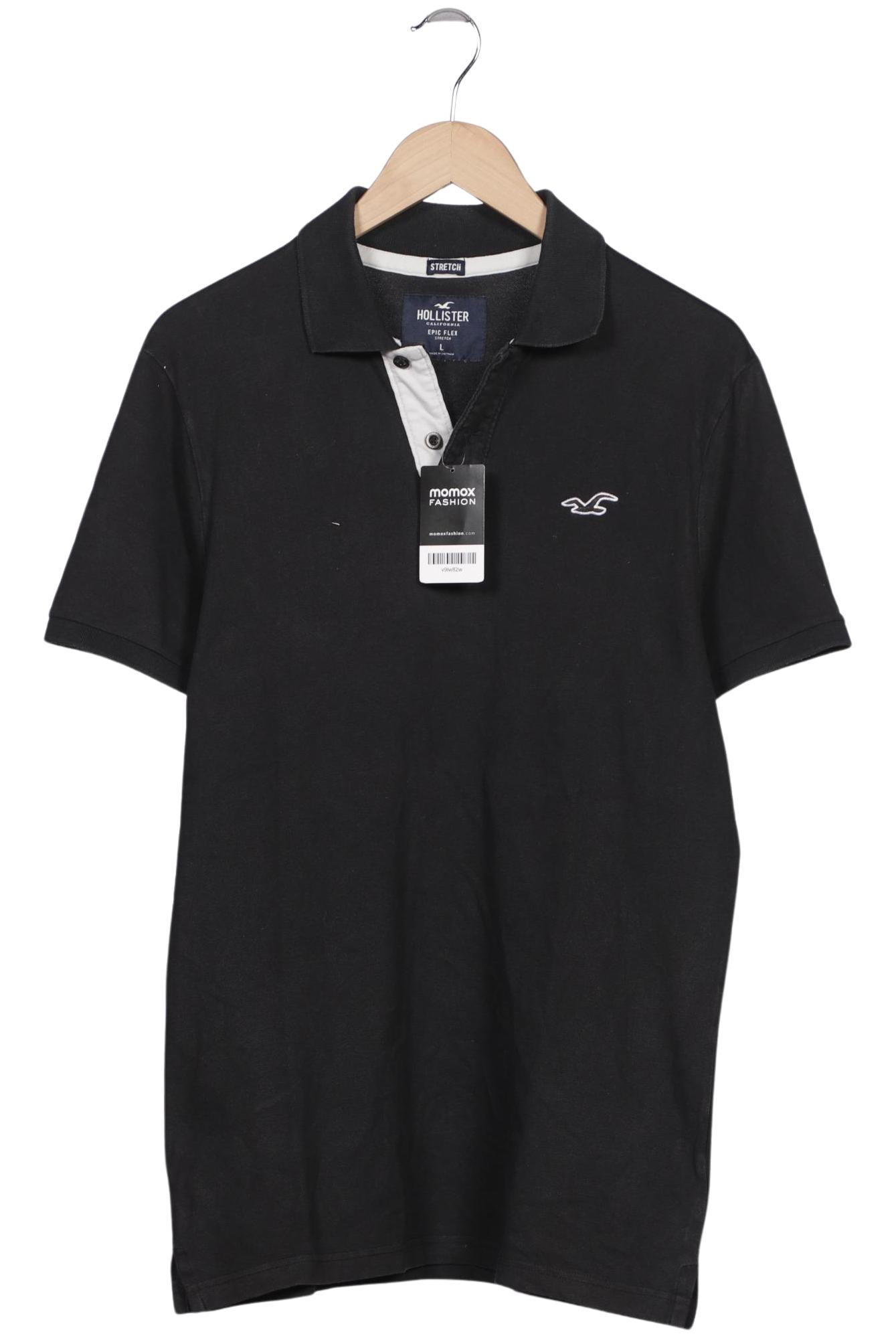 

Hollister Herren Poloshirt, schwarz, Gr. 52