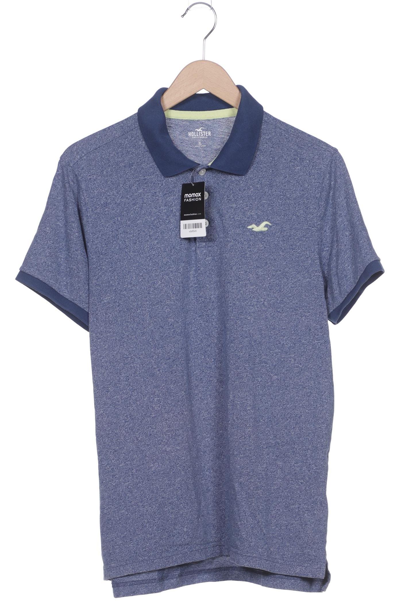 

Hollister Herren Poloshirt, blau, Gr. 54