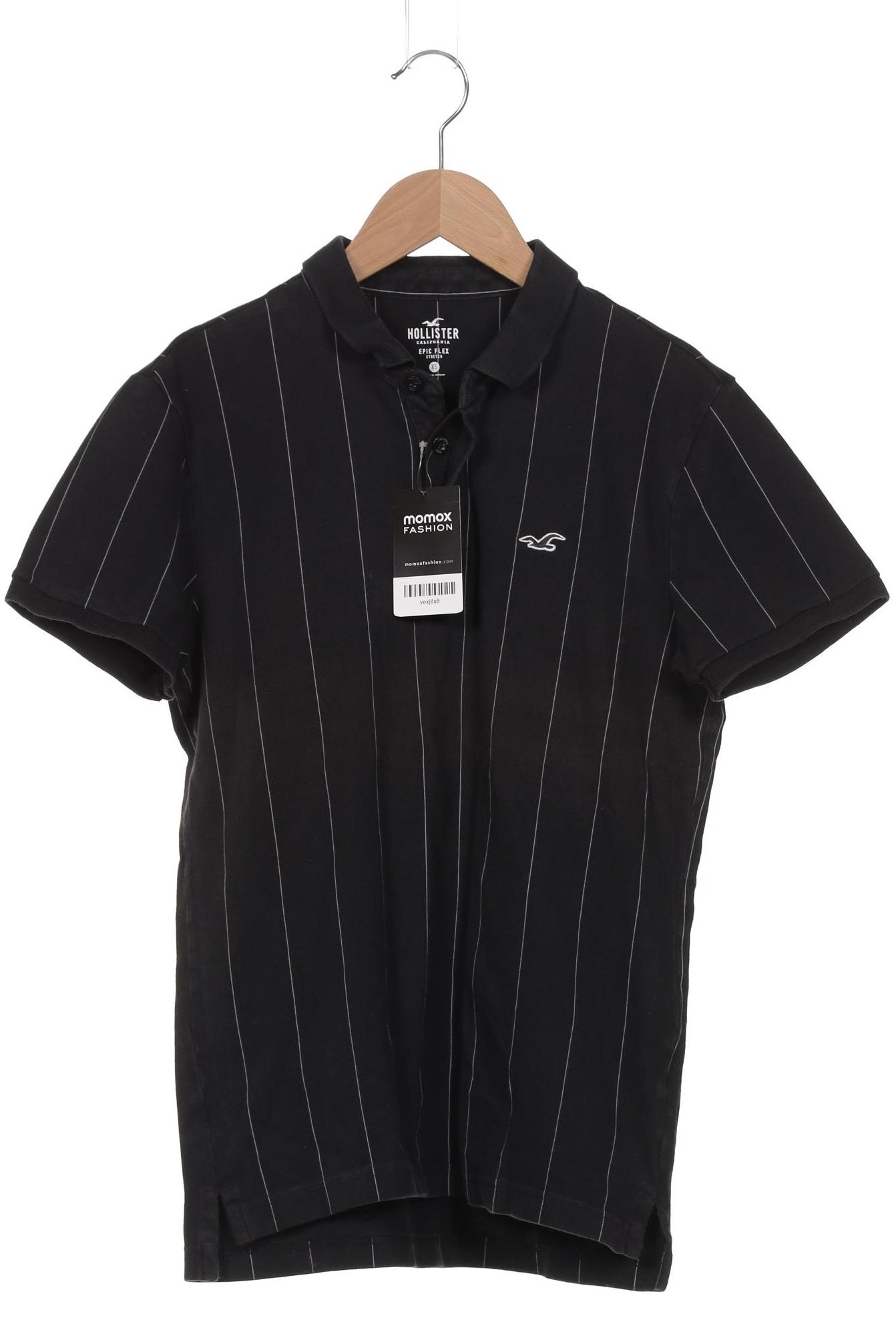 

Hollister Herren Poloshirt, schwarz, Gr. 44
