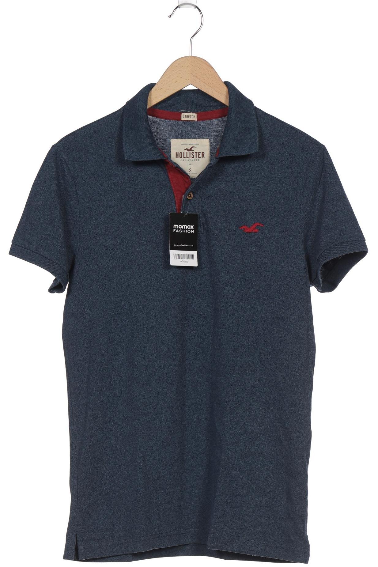 

Hollister Herren Poloshirt, blau